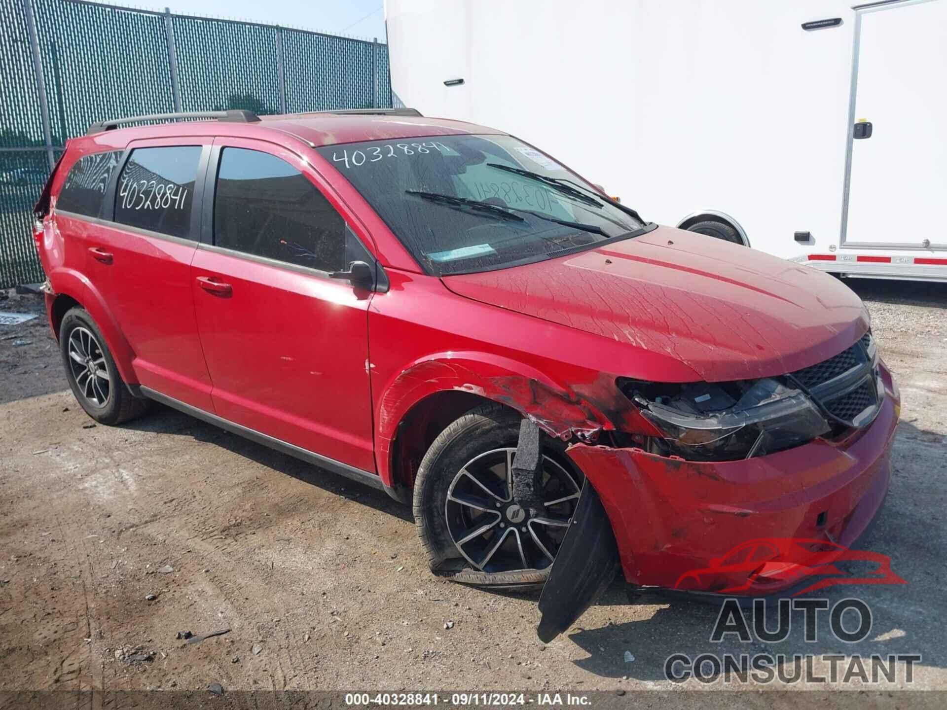 DODGE JOURNEY 2018 - 3C4PDCAB5JT526701