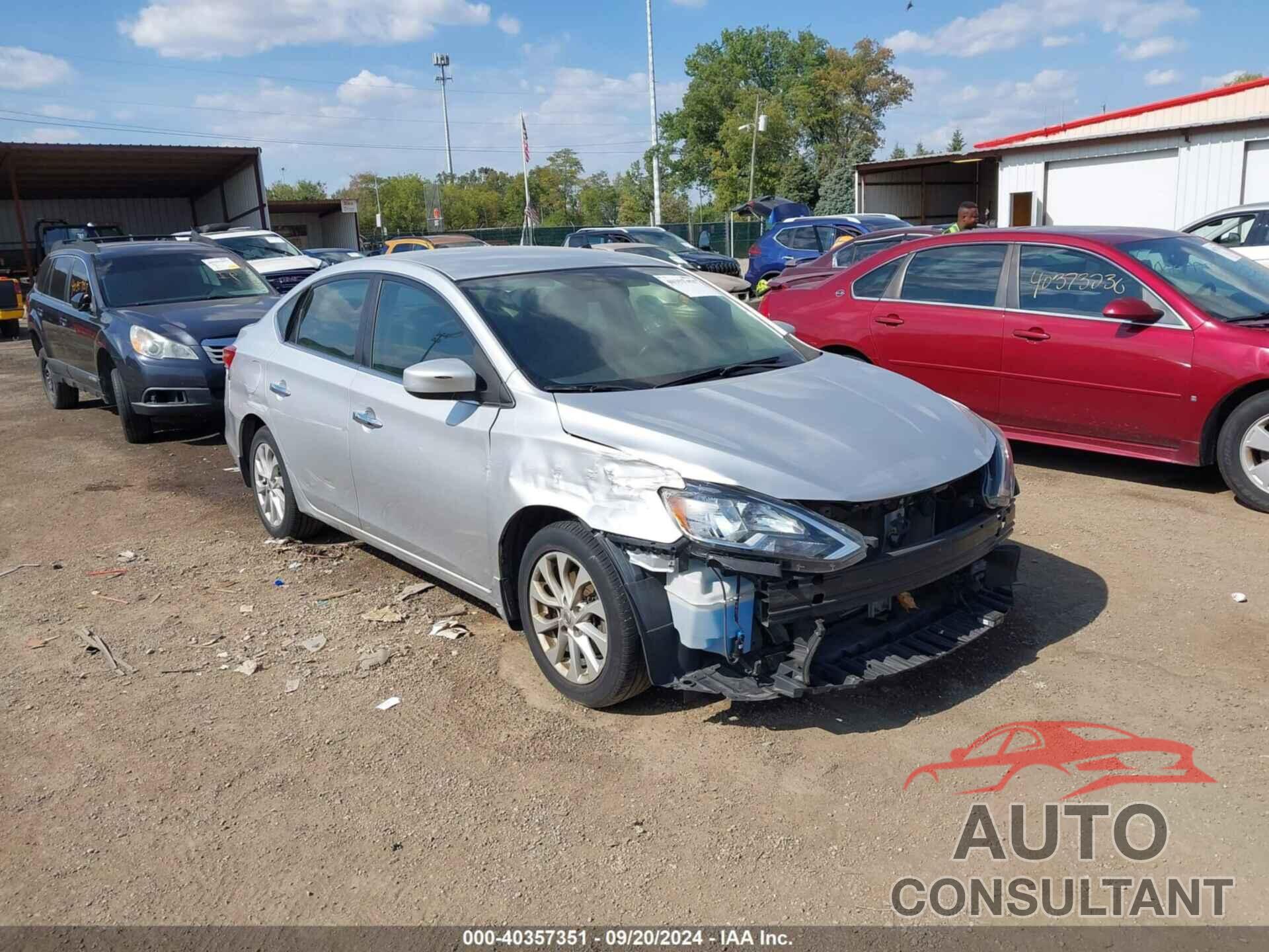 NISSAN SENTRA 2019 - 3N1AB7AP7KY411264