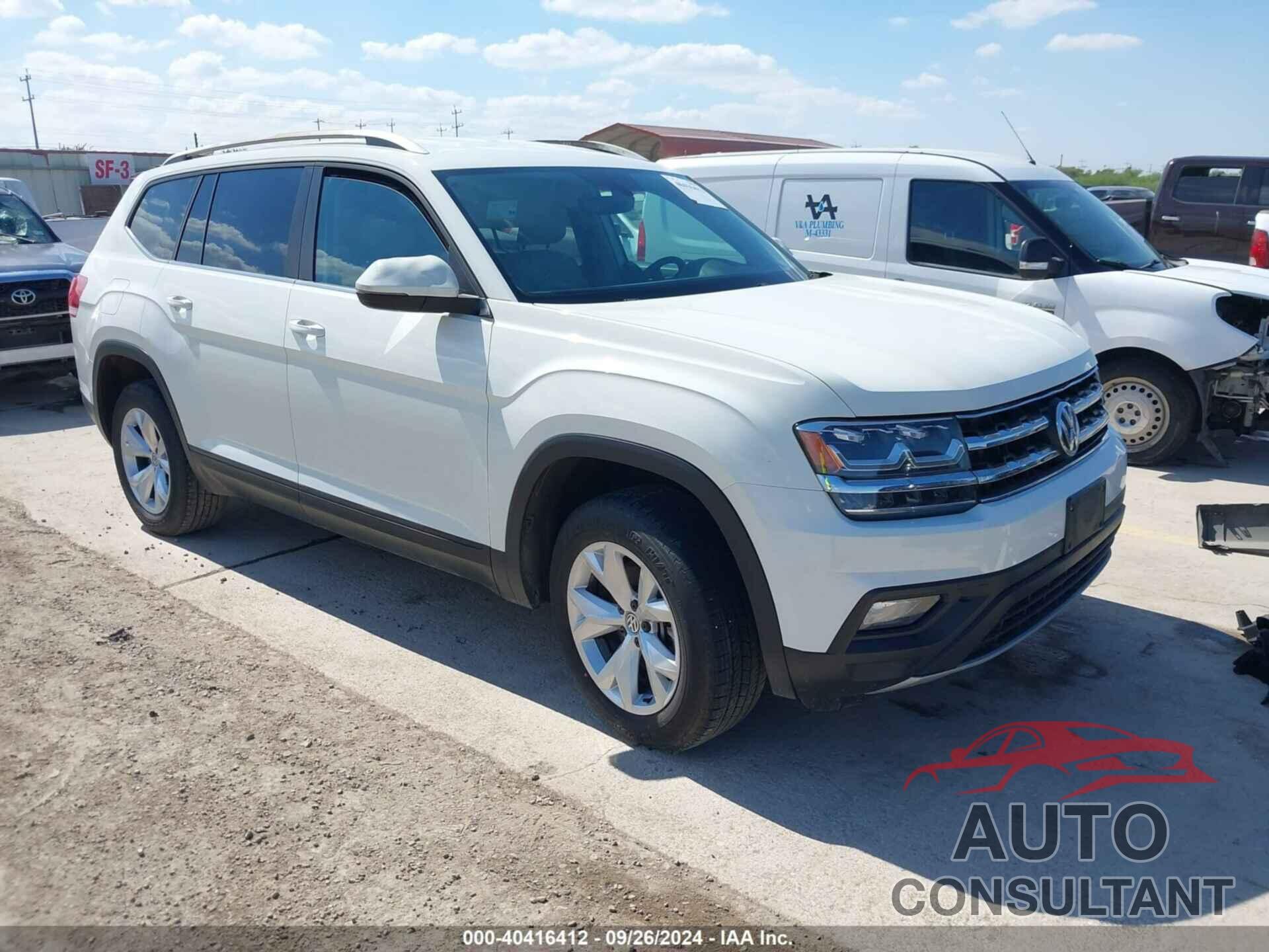 VOLKSWAGEN ATLAS 2018 - 1V2CR2CA1JC543133