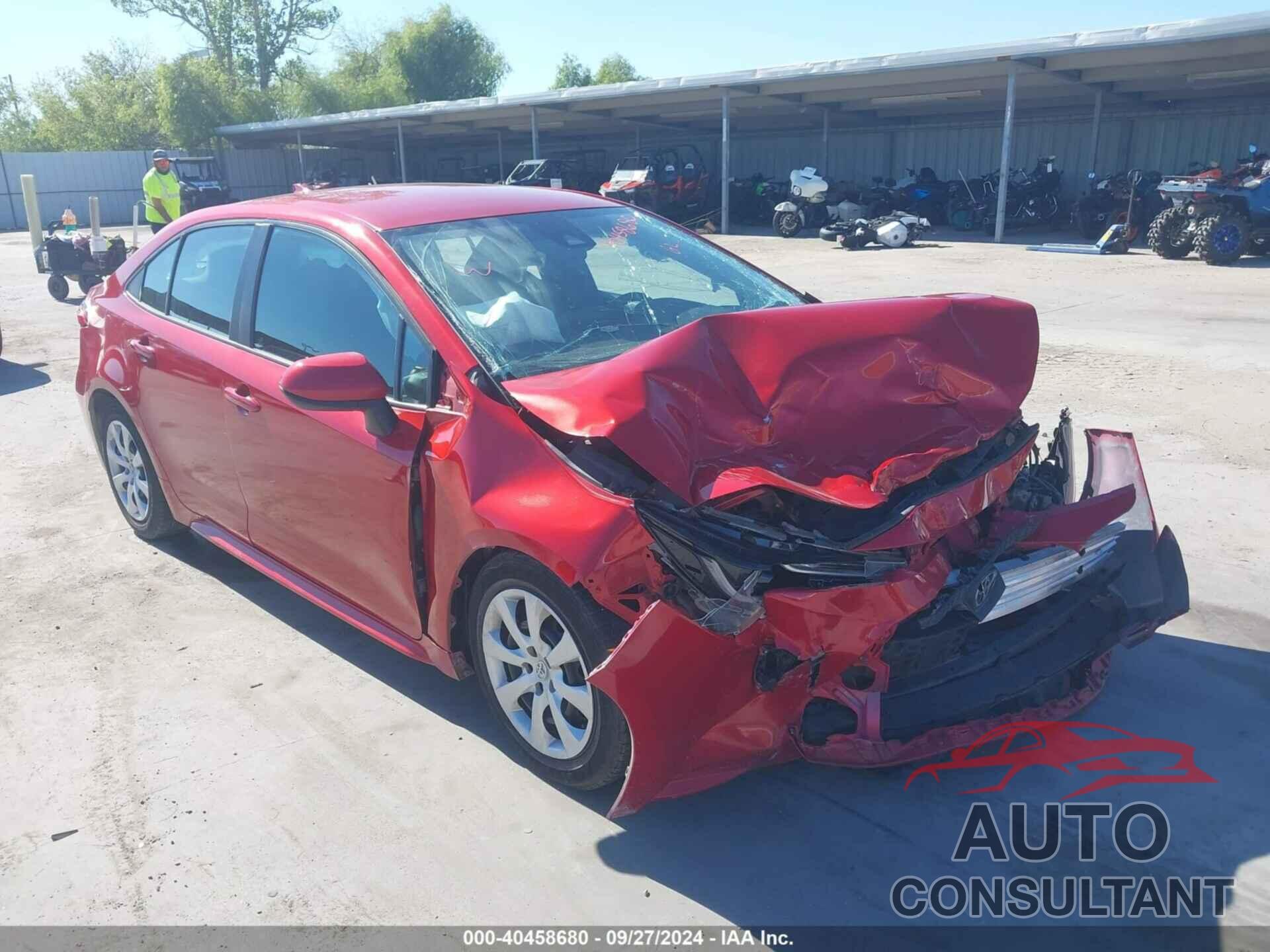 TOYOTA COROLLA 2020 - 5YFEPRAE0LP138986