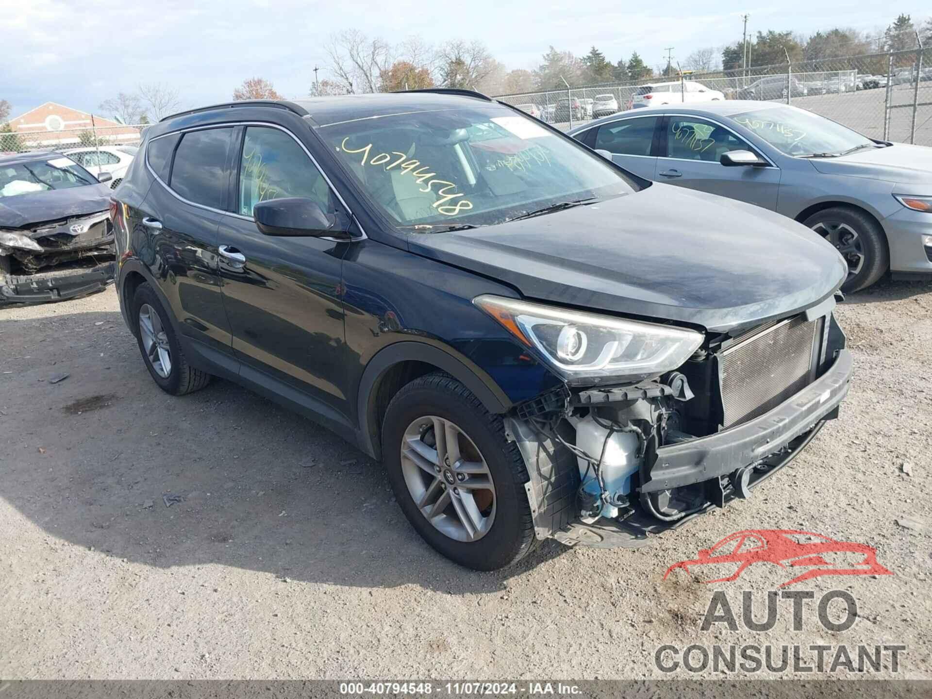 HYUNDAI SANTA FE SPORT 2017 - 5XYZU3LB5HG429313