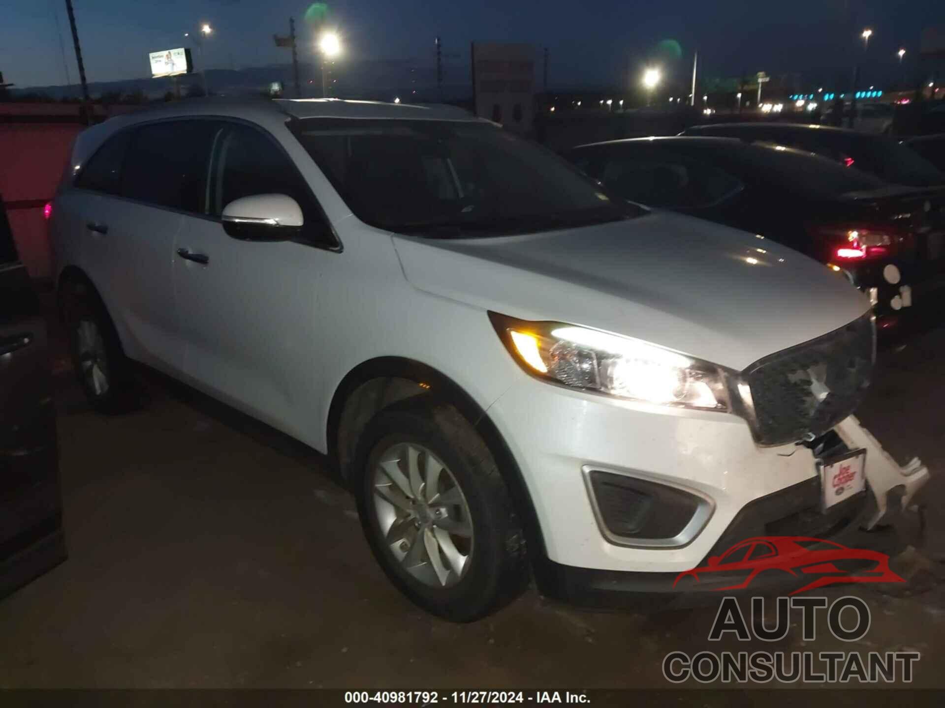 KIA SORENTO 2018 - 5XYPG4A33JG346937