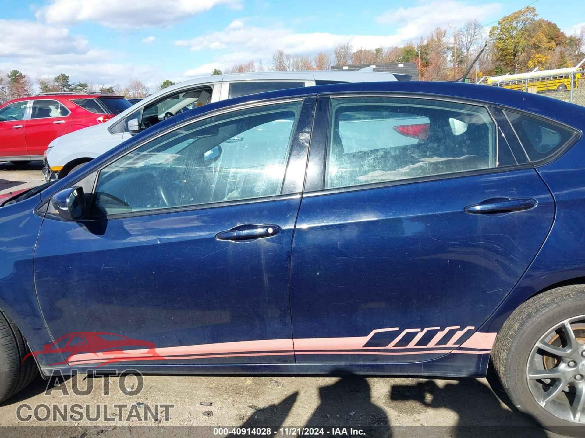 DODGE DART 2015 - 1C3CDFBB8FD152987