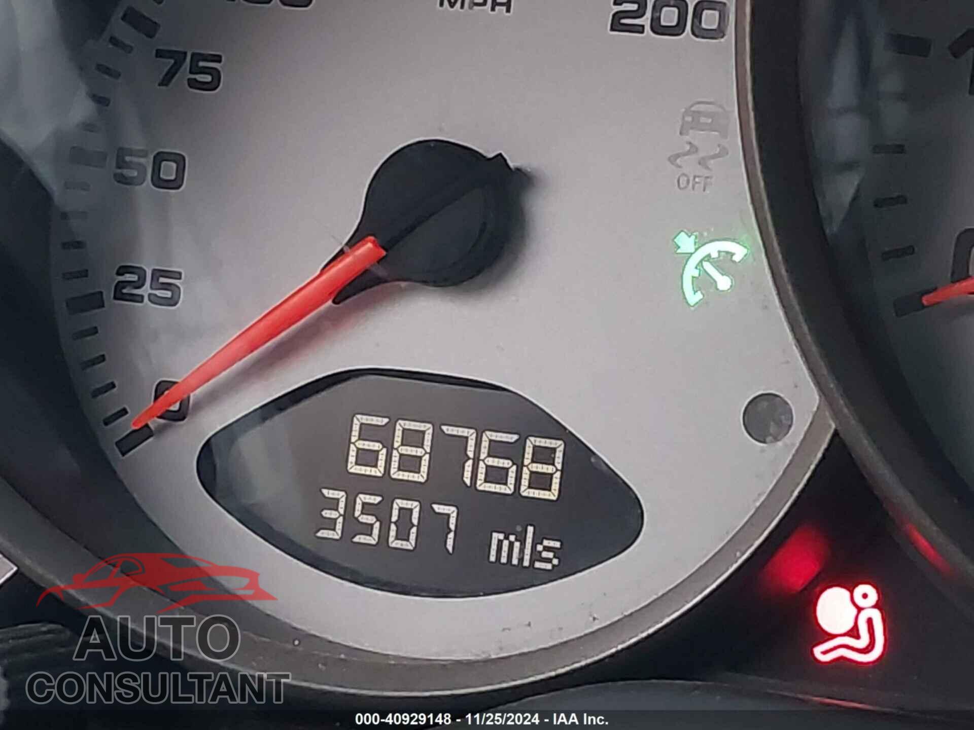 PORSCHE 911 2010 - WP0AB2A99AS720720