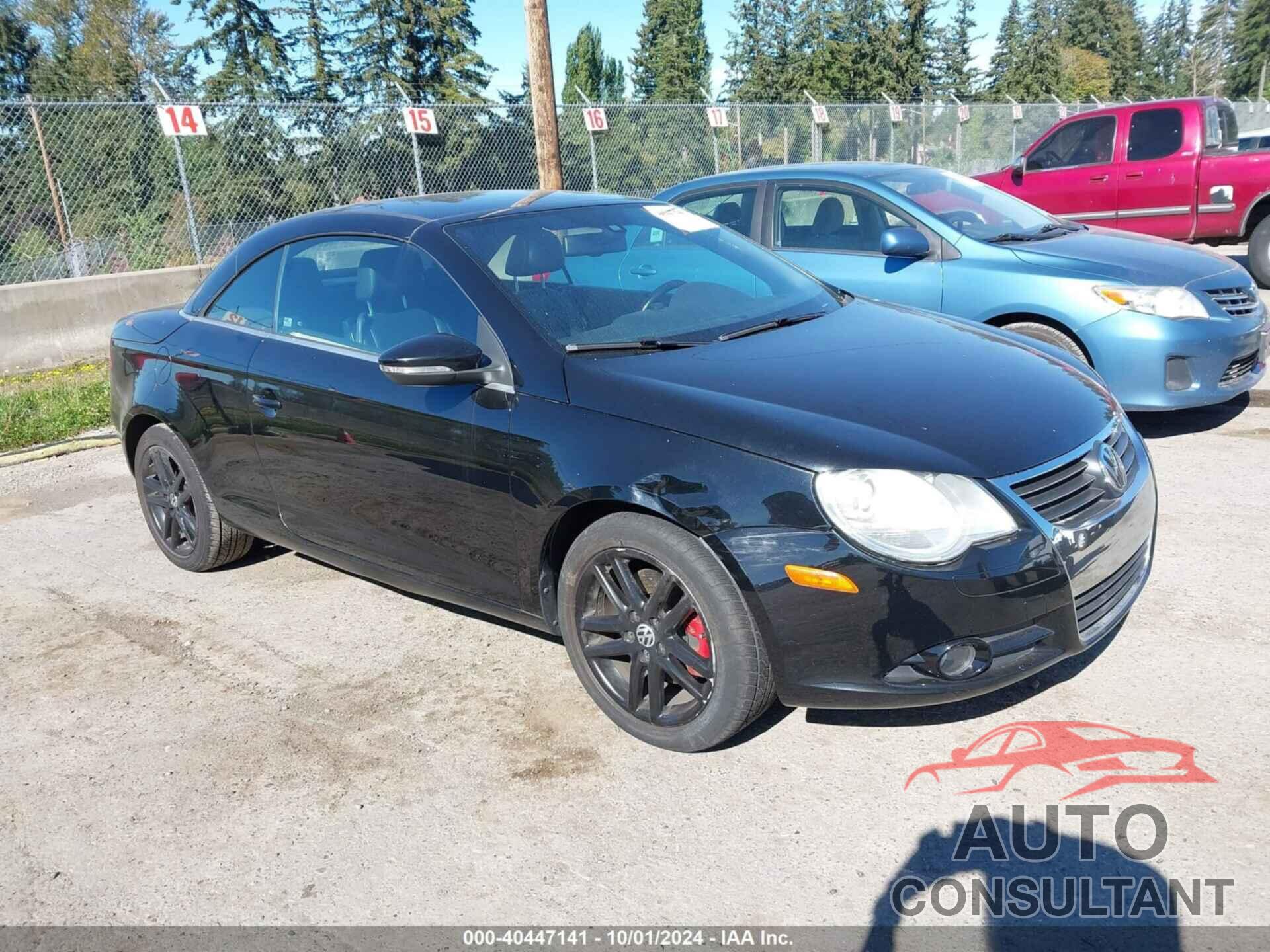 VOLKSWAGEN EOS 2009 - WVWFA71F29V002951