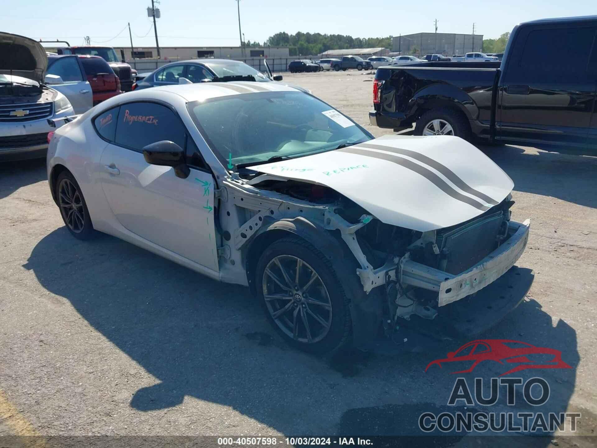 TOYOTA 86 2017 - JF1ZNAA16H8708665