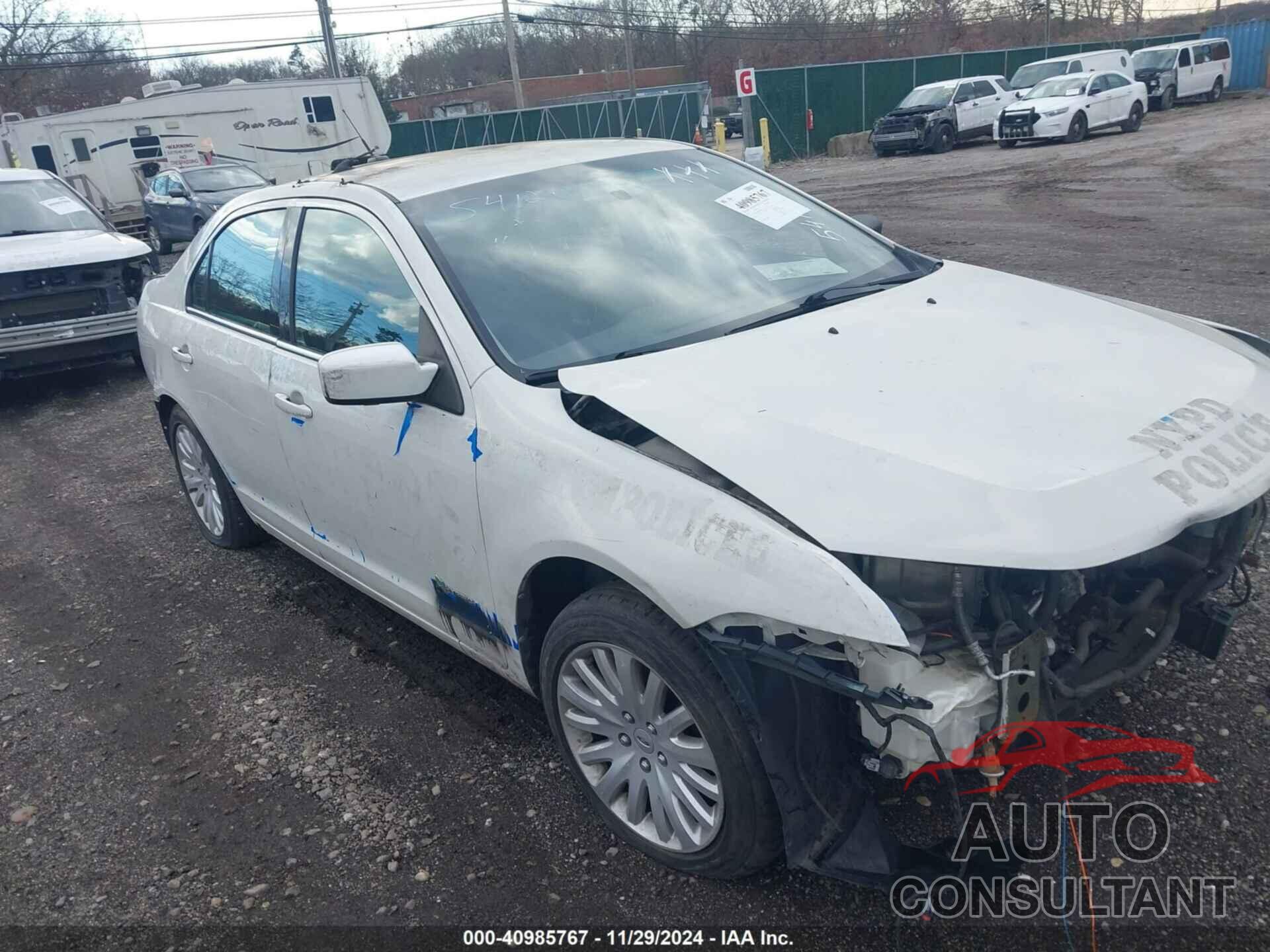 FORD FUSION HYBRID 2011 - 3FADP0L36BR344105