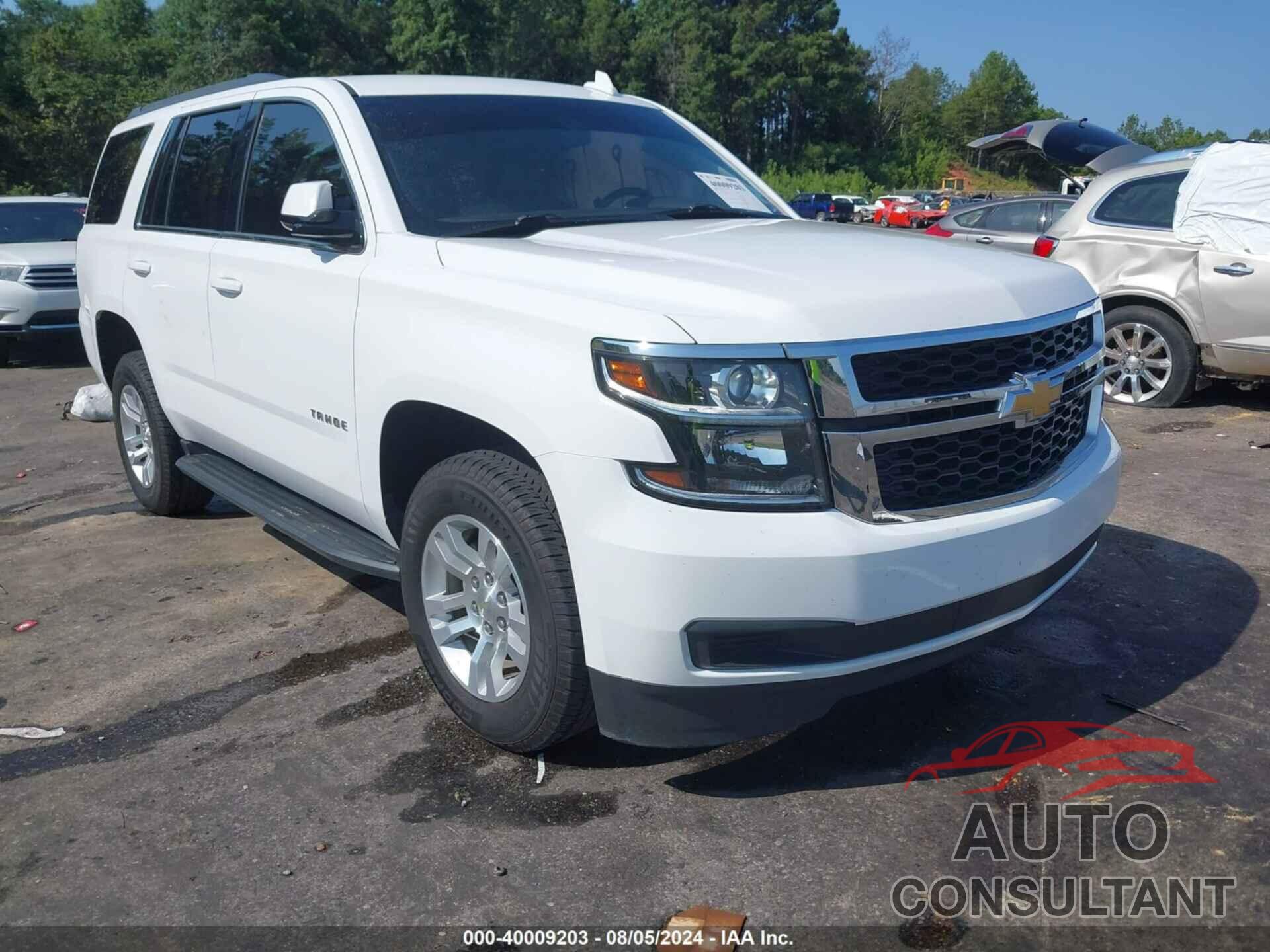 CHEVROLET TAHOE 2019 - 1GNSCAKC7KR256347