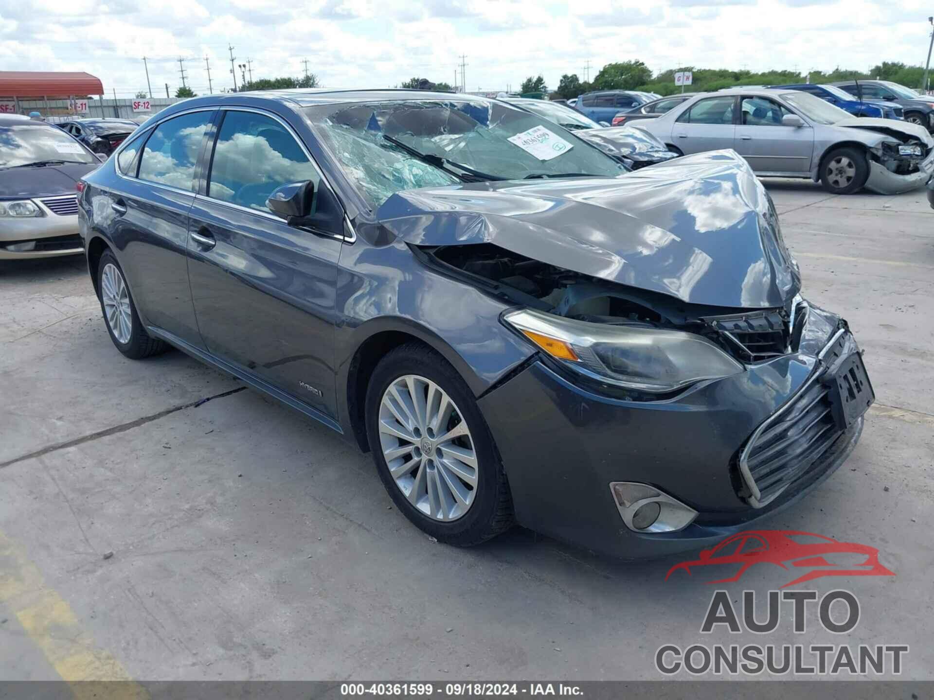 TOYOTA AVALON HYBRID 2015 - 4T1BD1EB8FU042054