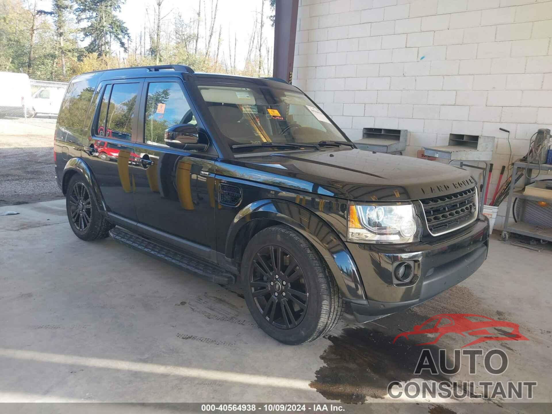 LAND ROVER LR4 2016 - SALAG2V60GA788512