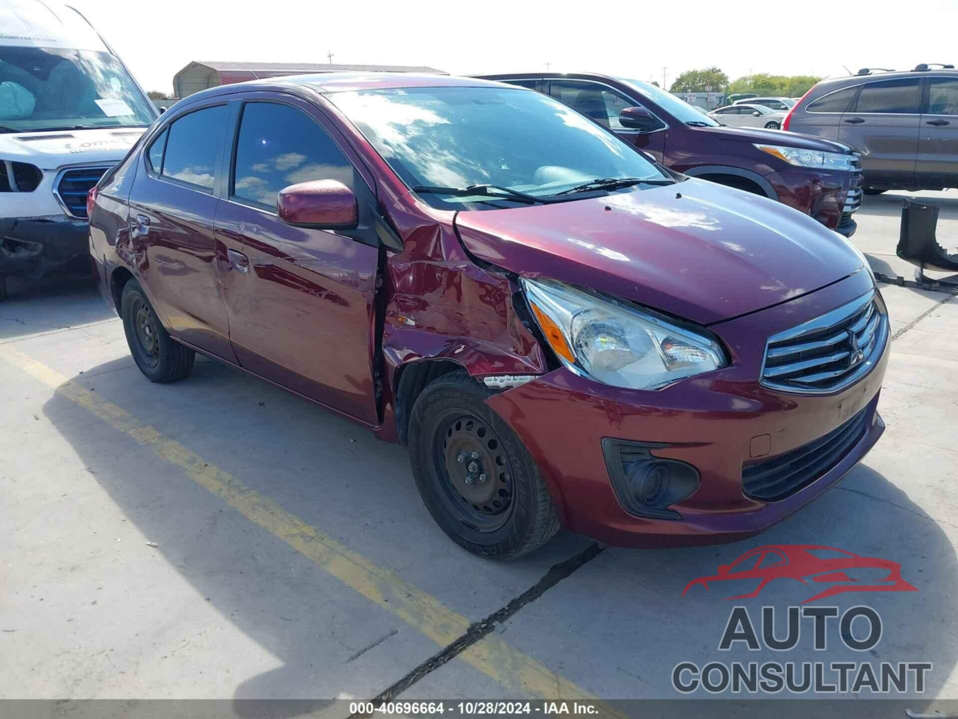 MITSUBISHI MIRAGE G4 2018 - ML32F3FJ3JHF01921