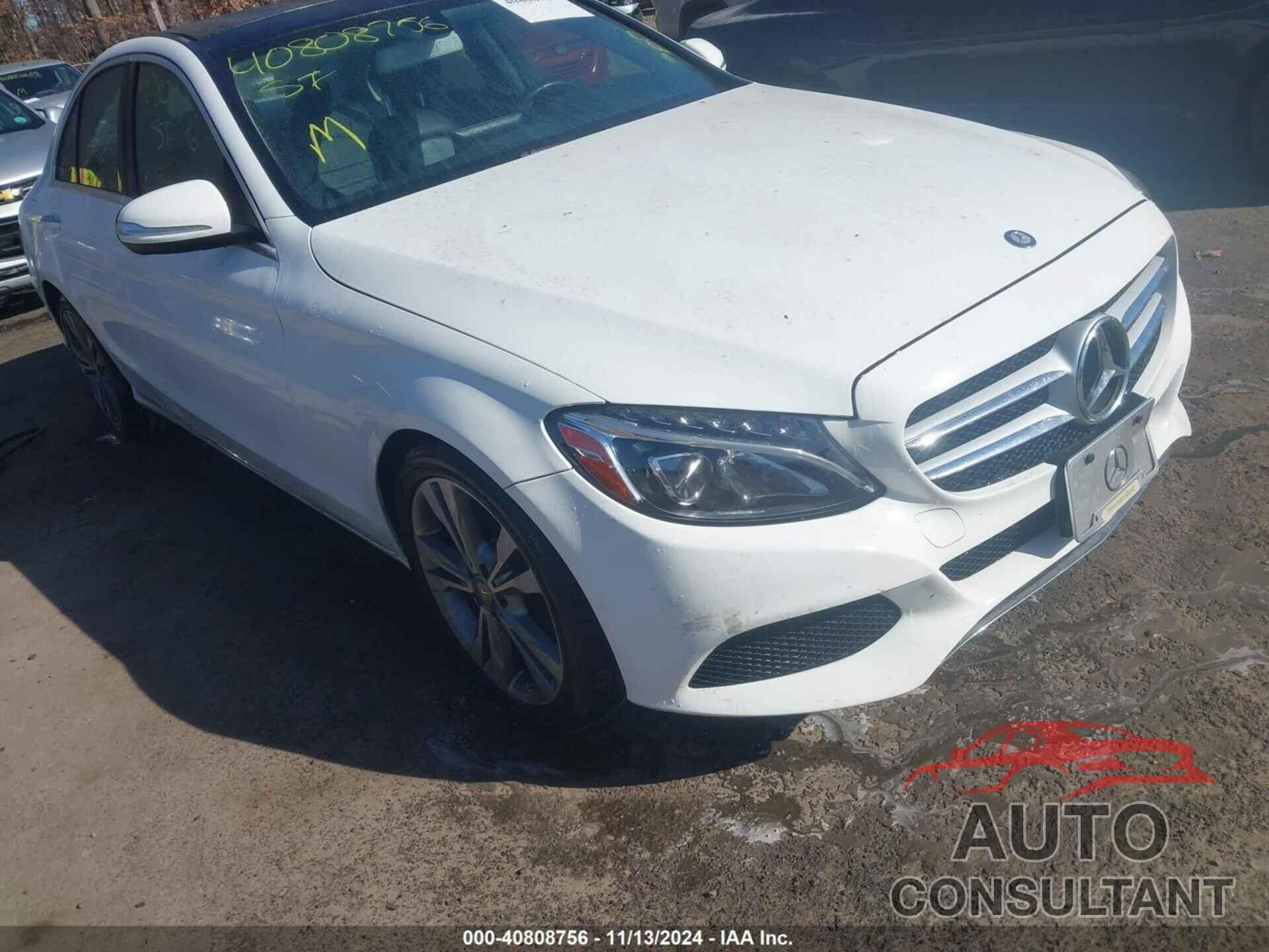 MERCEDES-BENZ C 300 2015 - 55SWF4JB4FU095655
