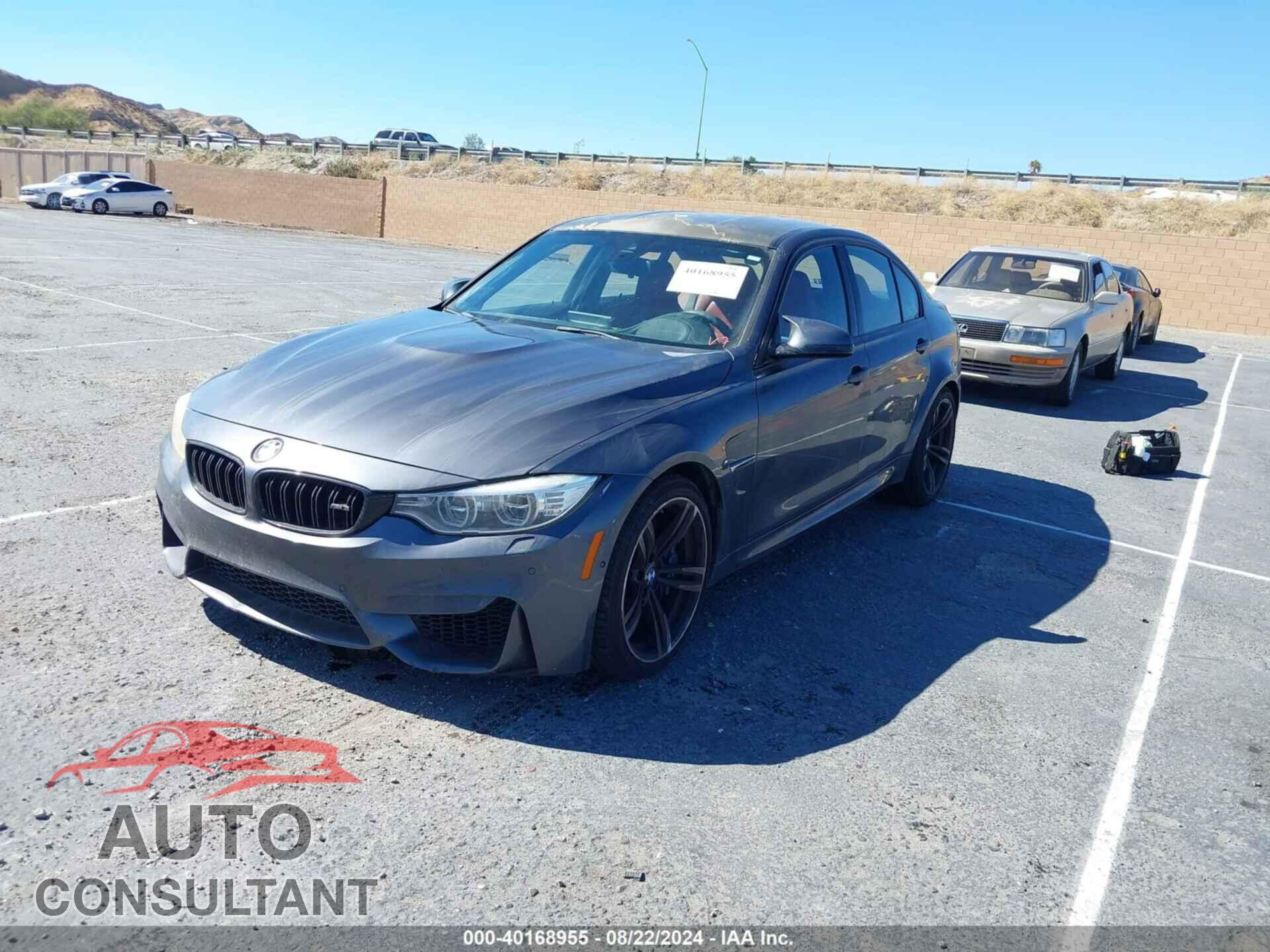 BMW M3 2016 - WBS8M9C56GP966706
