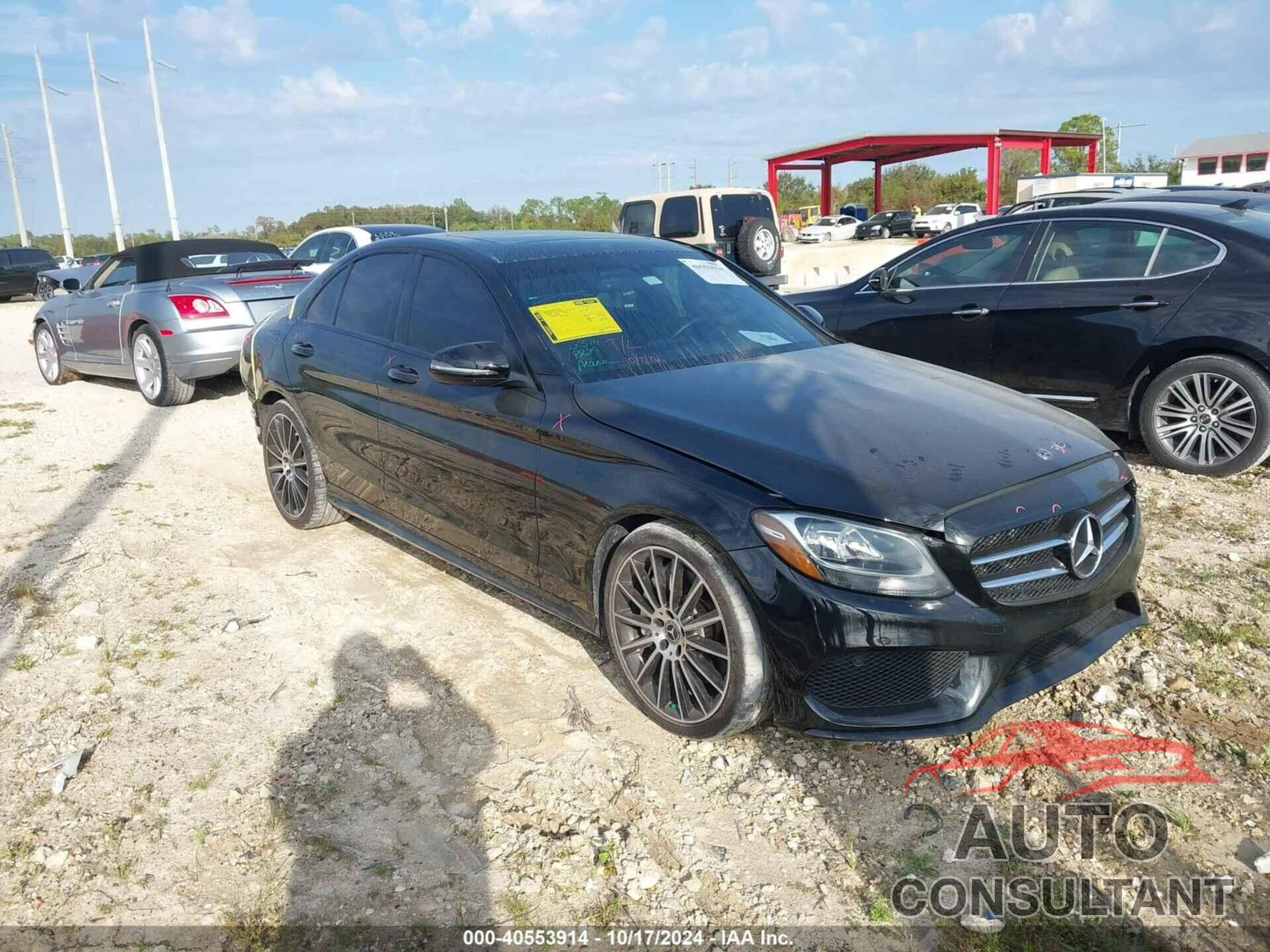 MERCEDES-BENZ C 300 2018 - 55SWF4JB2JU281770