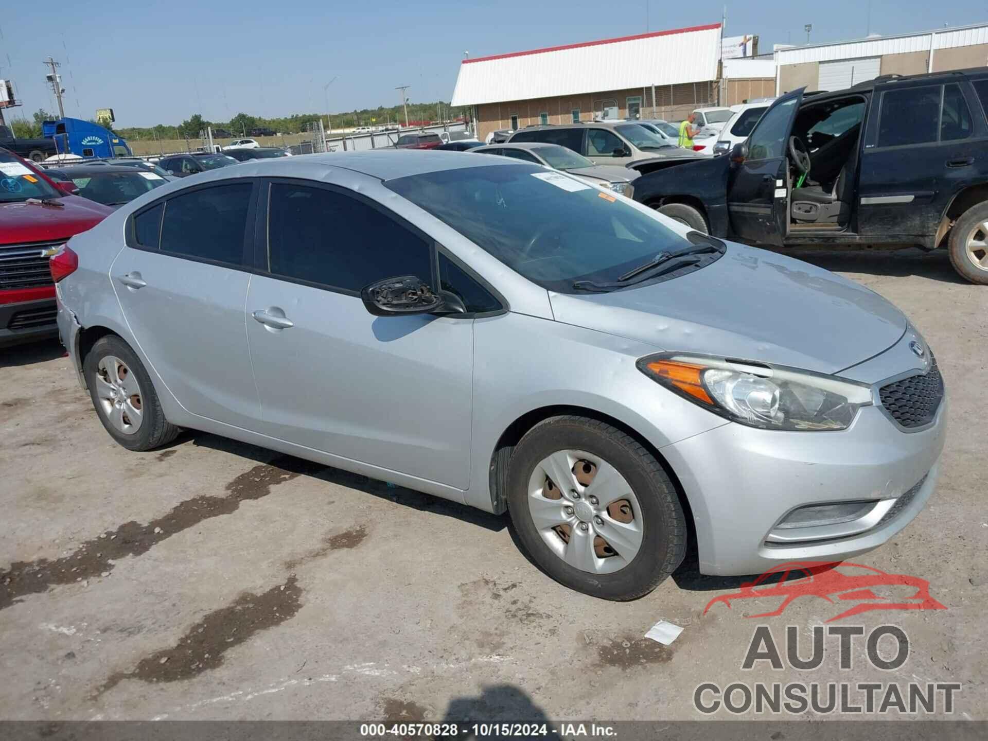 KIA FORTE 2015 - KNAFK4A66F5361823