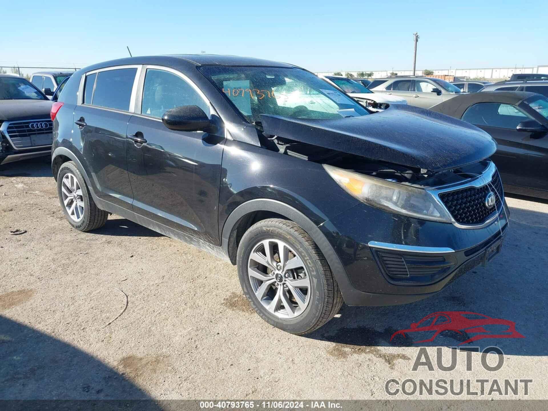 KIA SPORTAGE 2015 - KNDPB3ACXF7758351