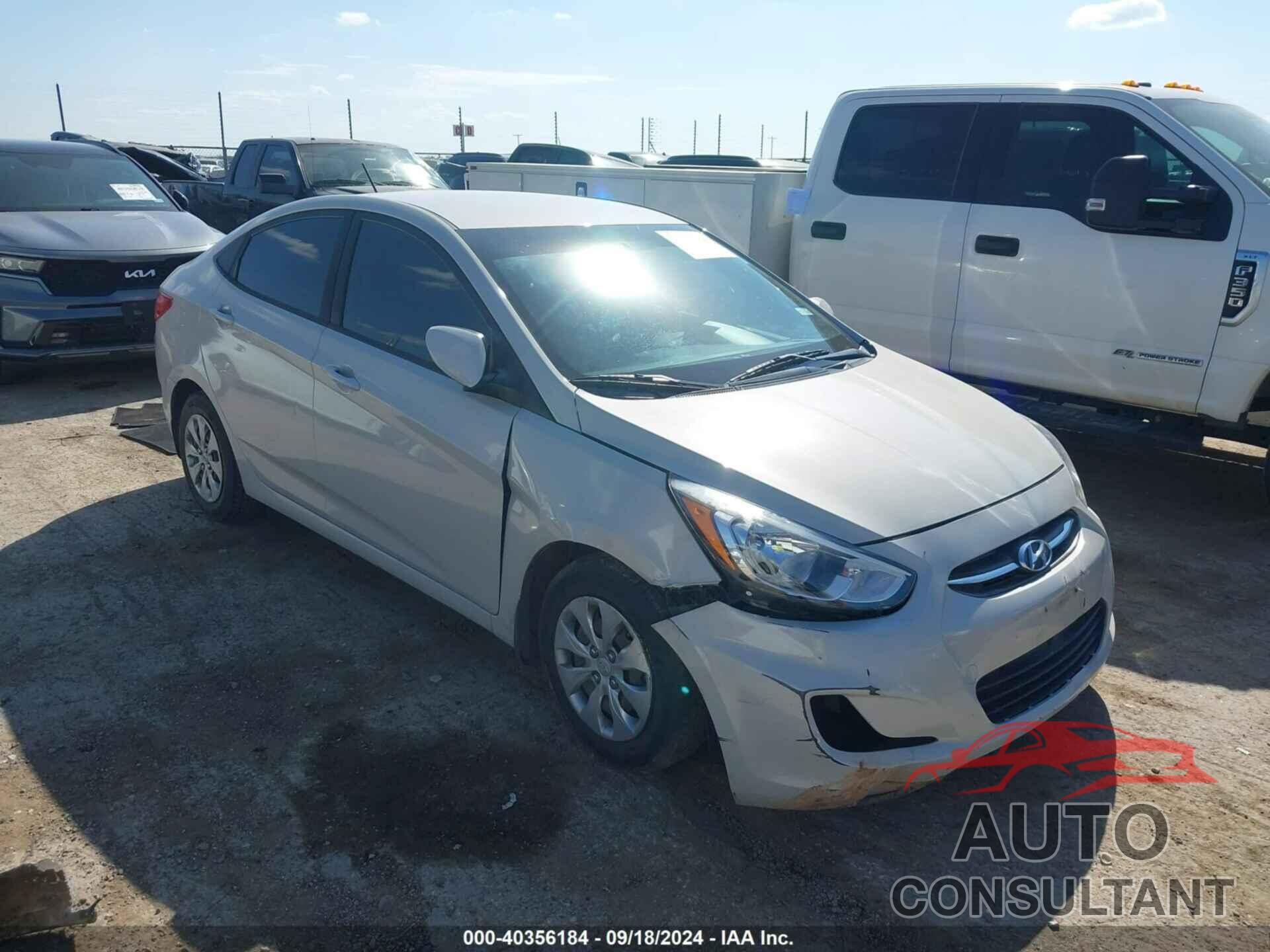 HYUNDAI ACCENT 2016 - KMHCT4AE6GU140140