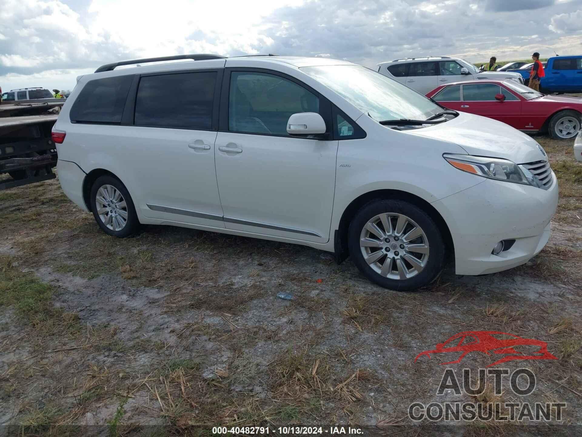 TOYOTA SIENNA 2016 - 5TDDK3DC6GS135346