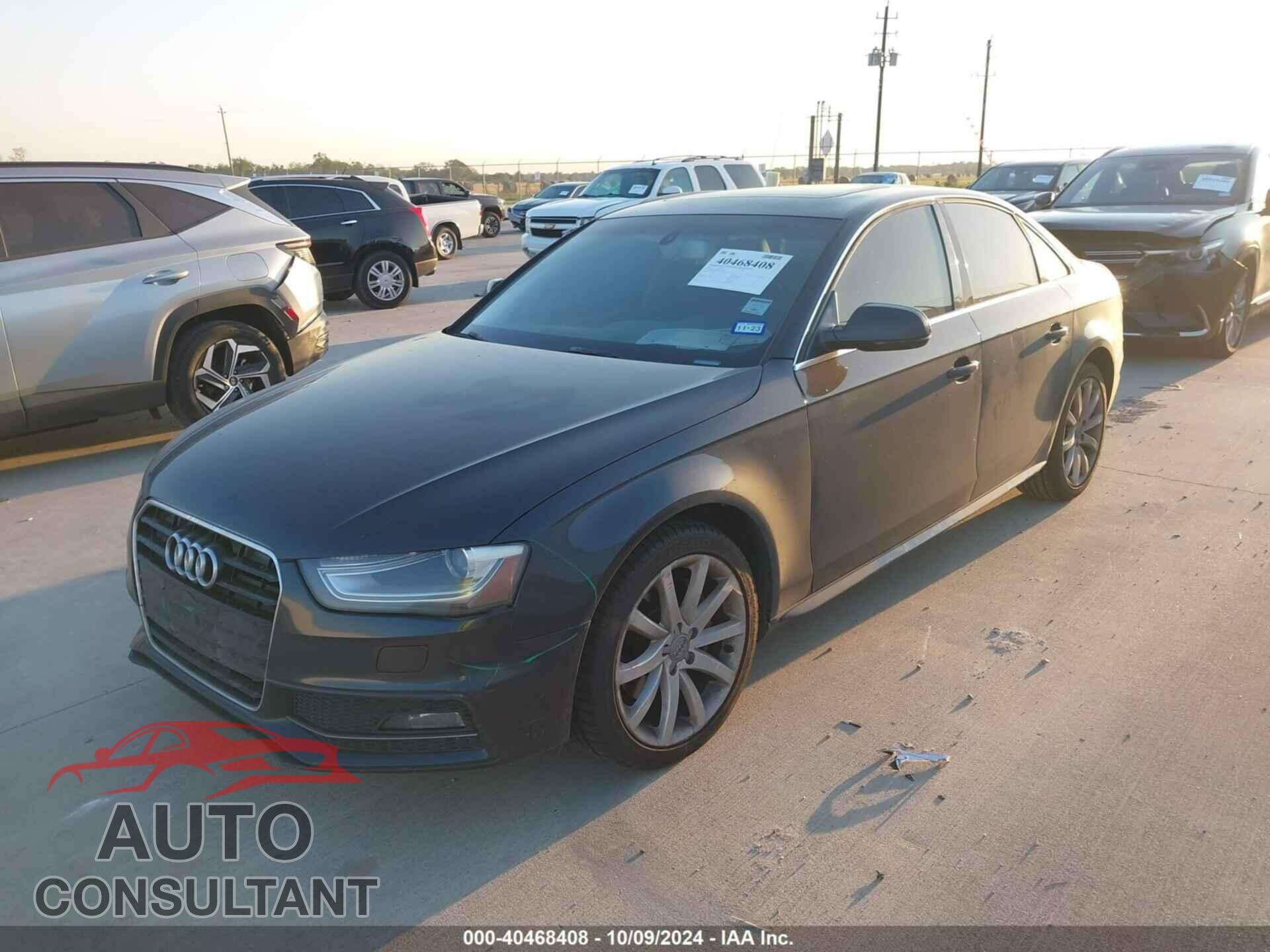 AUDI A4 2014 - WAUAFAFL8EN018151