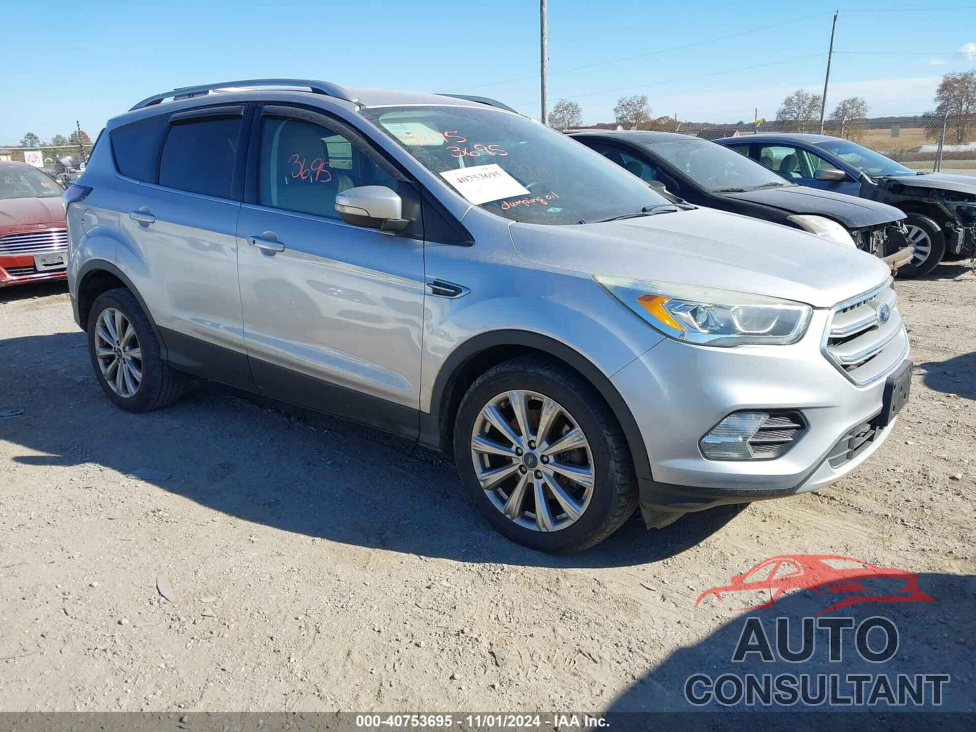 FORD ESCAPE 2017 - 1FMCU9JD4HUD02043