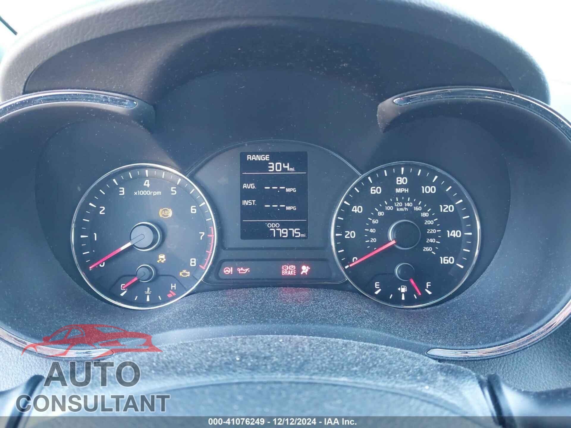 KIA FORTE 2014 - KNAFX4A61E5134717