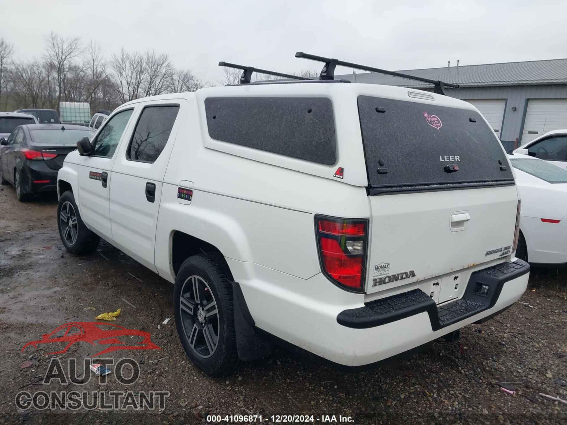 HONDA RIDGELINE 2013 - 5FPYK1F75DB016989