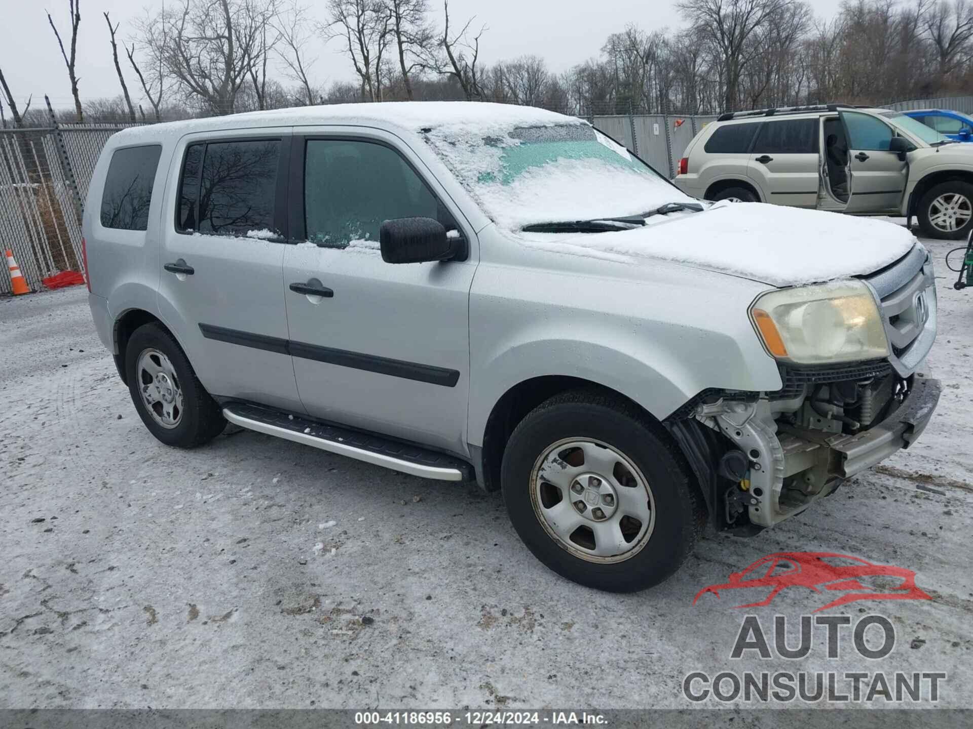 HONDA PILOT 2009 - 5FNYF48289B051615