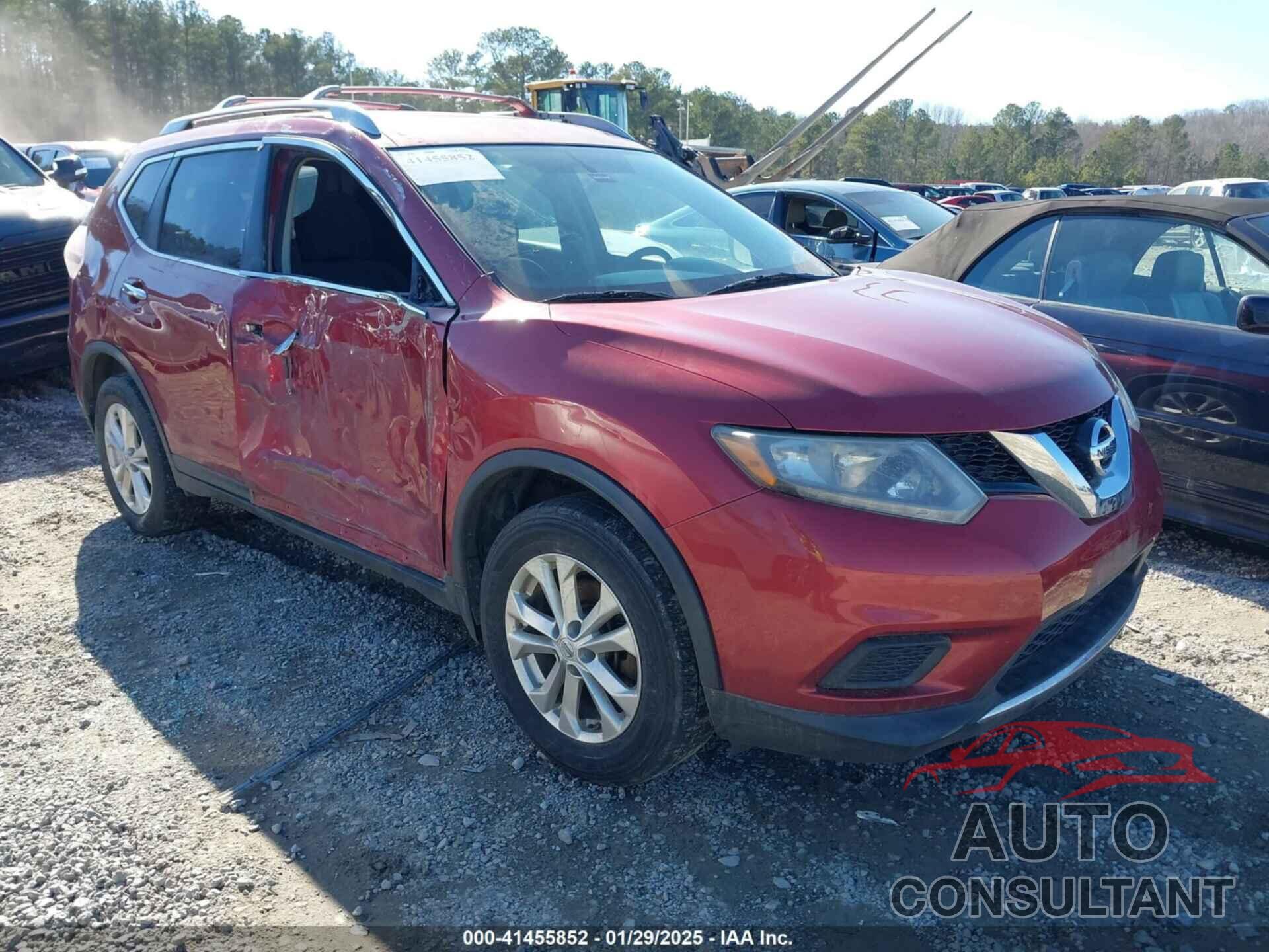 NISSAN ROGUE 2015 - KNMAT2MV9FP547426