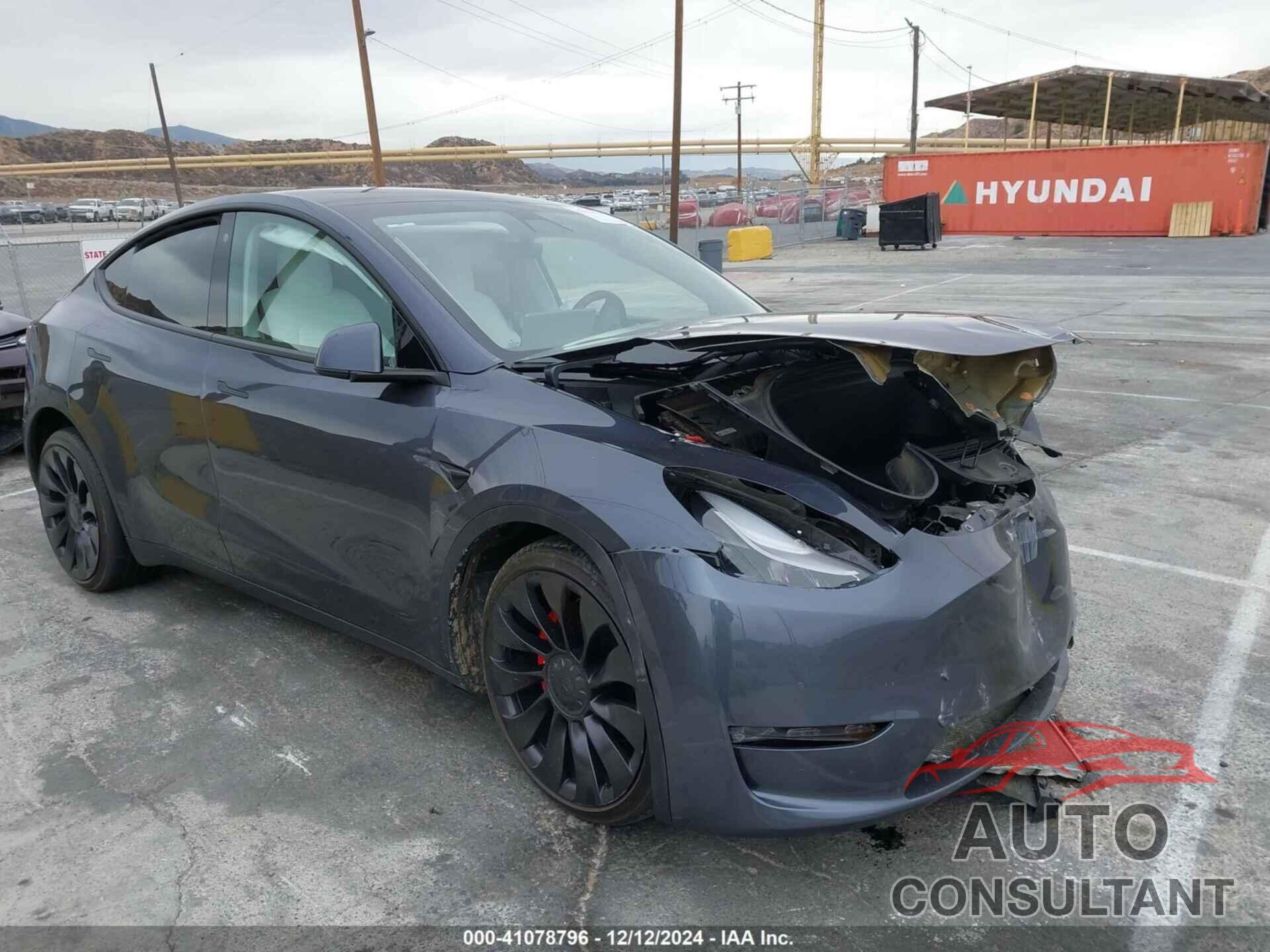 TESLA MODEL Y 2022 - 7SAYGDEF4NF406586