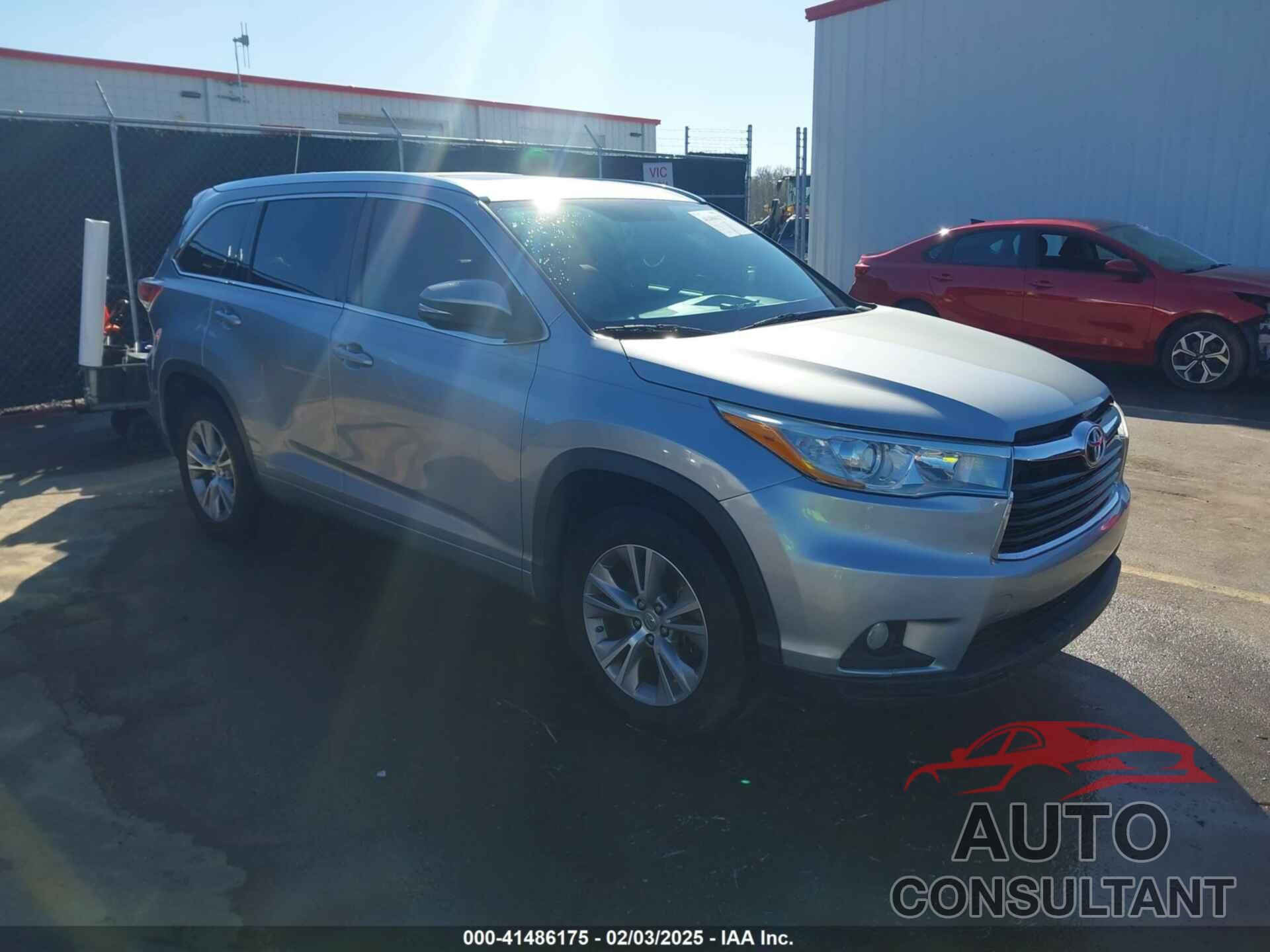 TOYOTA HIGHLANDER 2015 - 5TDKKRFH4FS040866