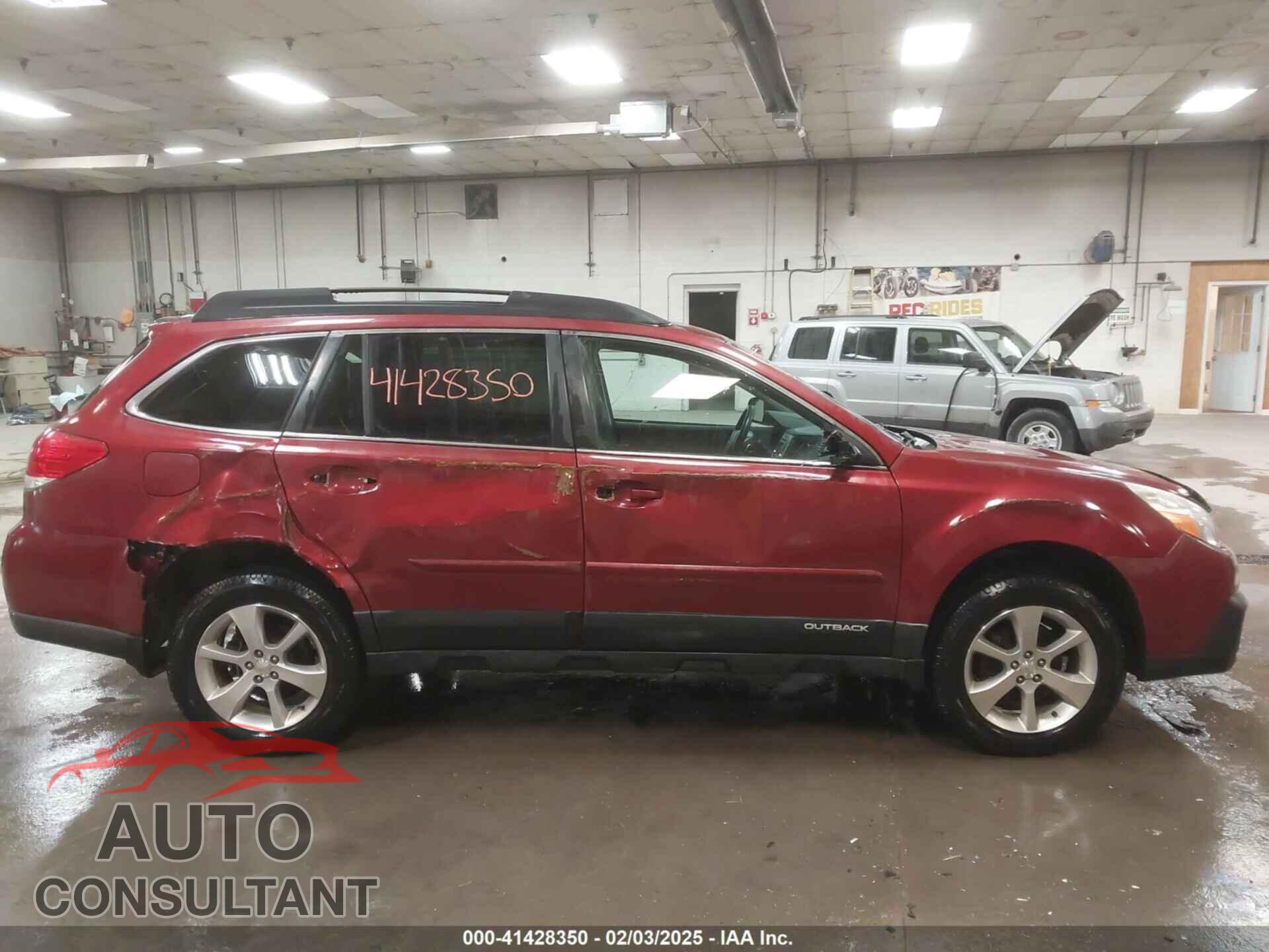 SUBARU OUTBACK 2014 - 4S4BRBLC0E3216559