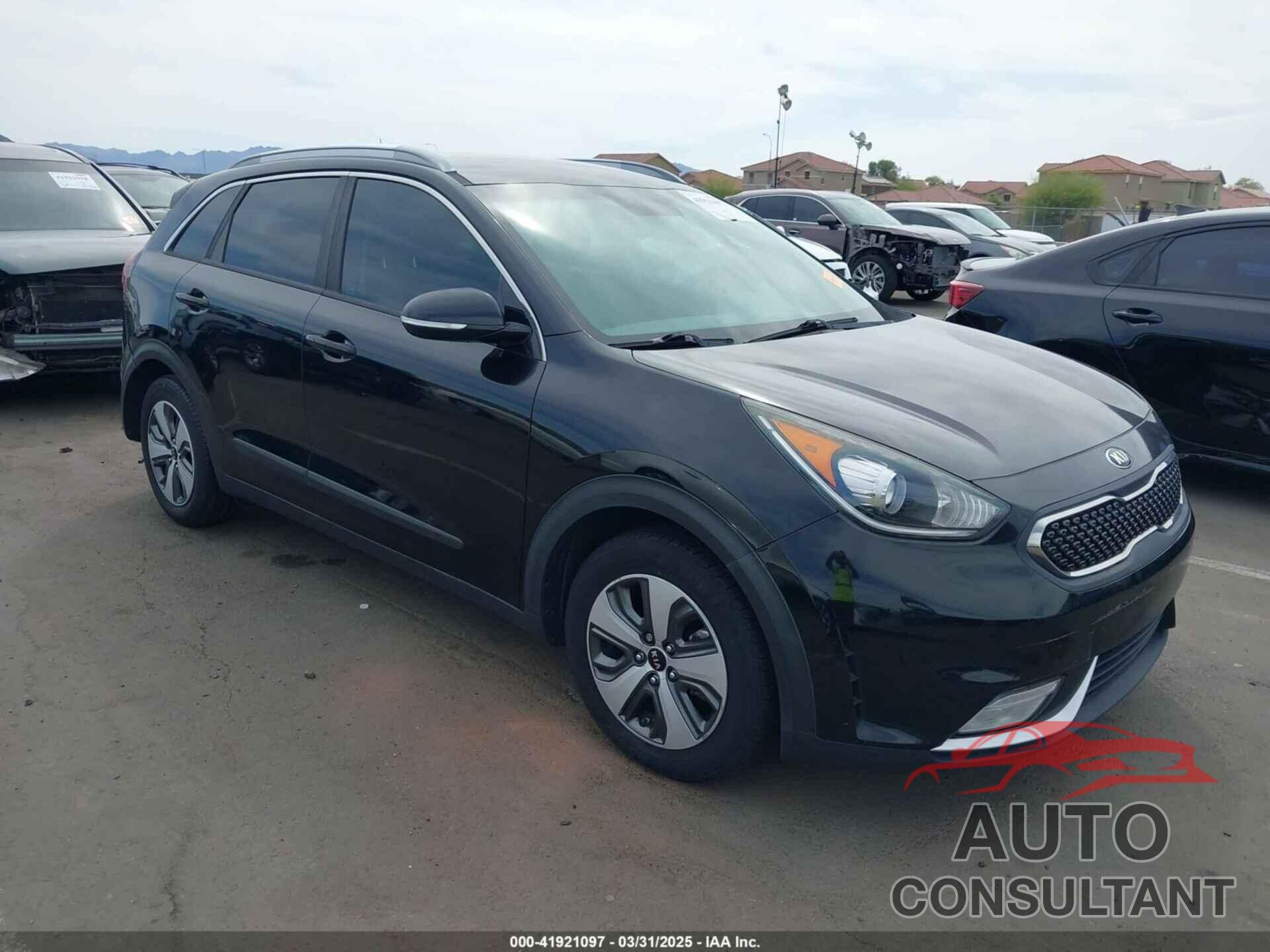 KIA NIRO 2017 - KNDCC3LC6H5098896