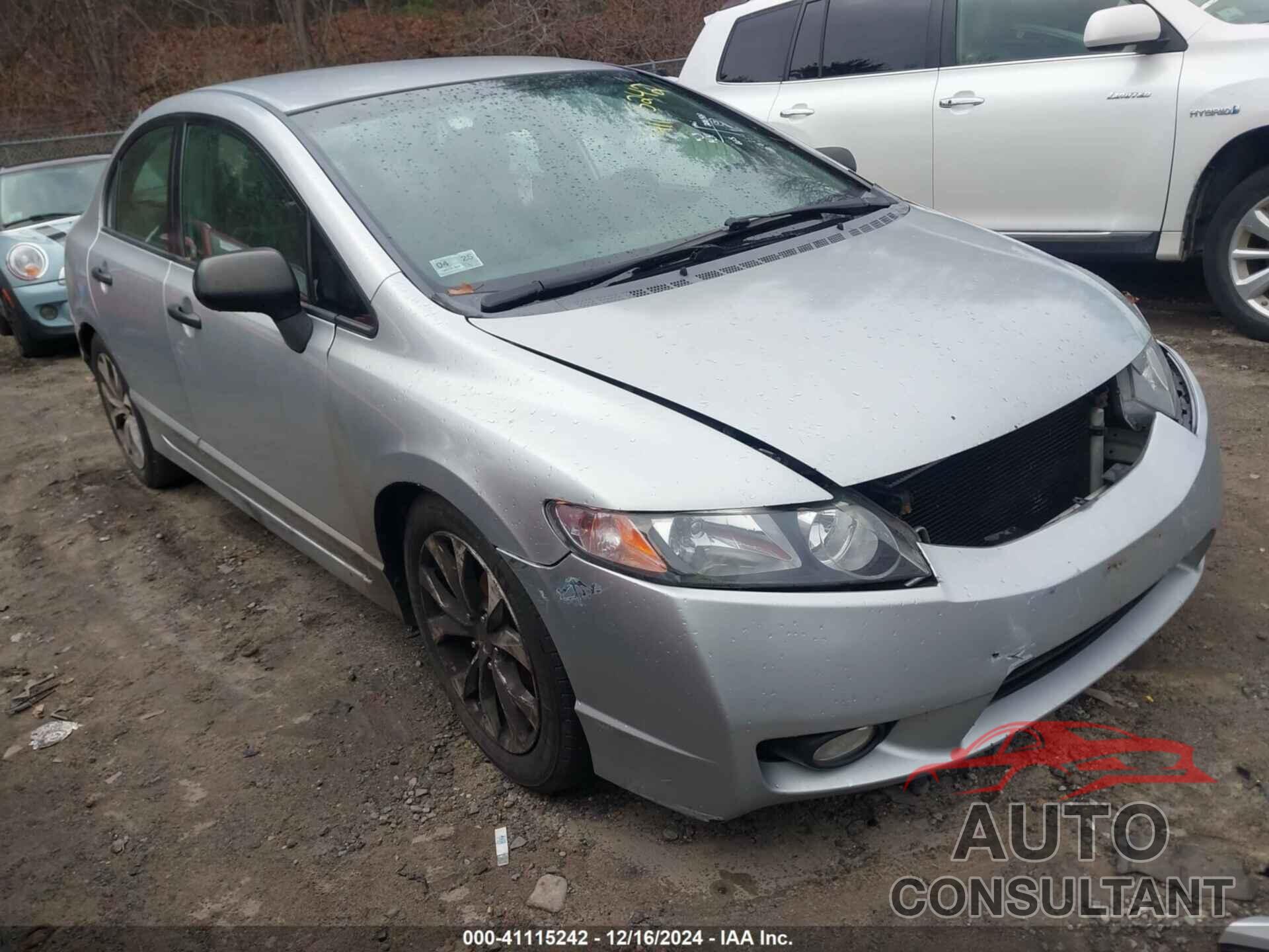 HONDA CIVIC 2009 - 2HGFA16369H528893