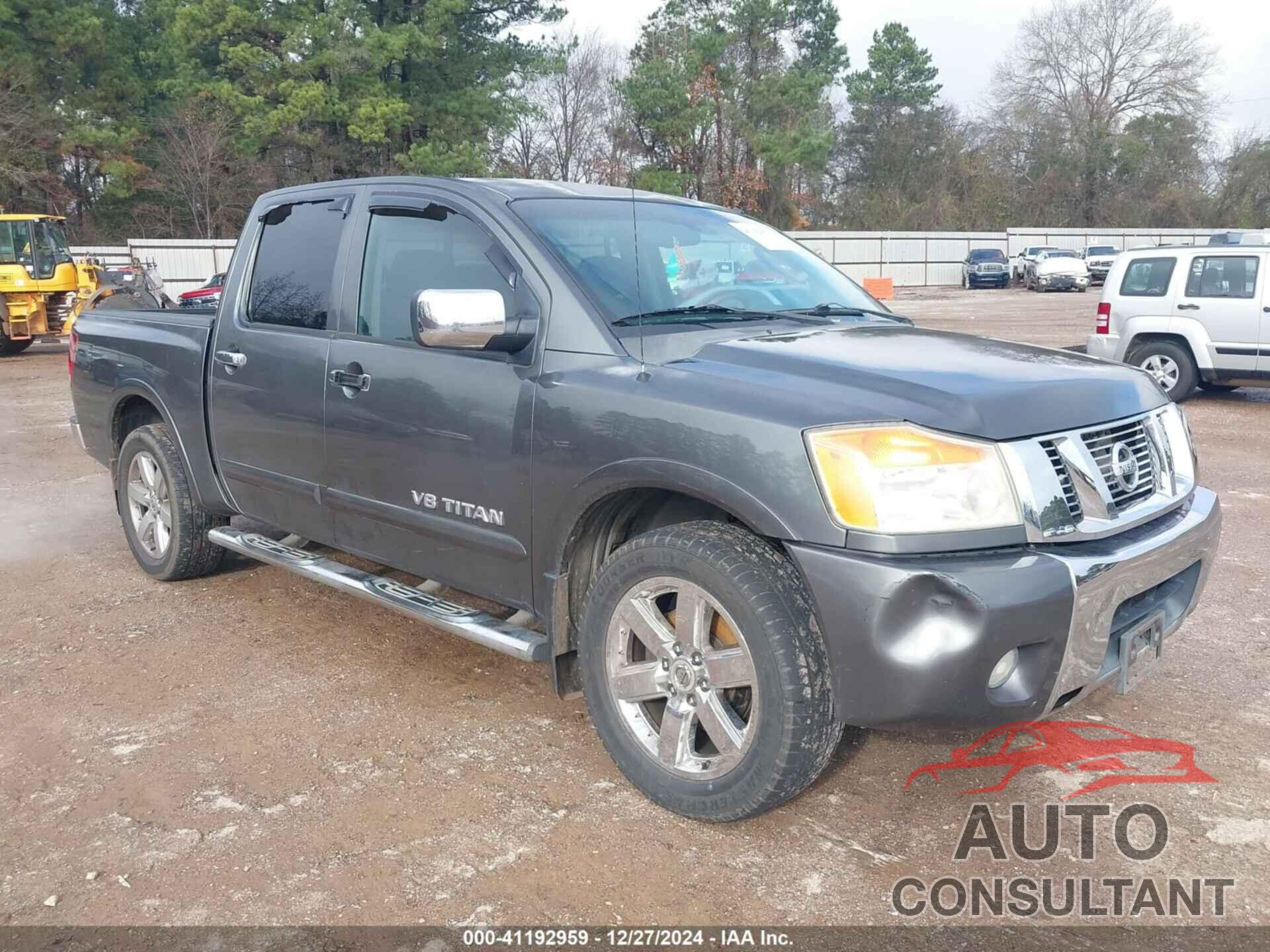 NISSAN TITAN 2010 - 1N6BA0ED3AN314650