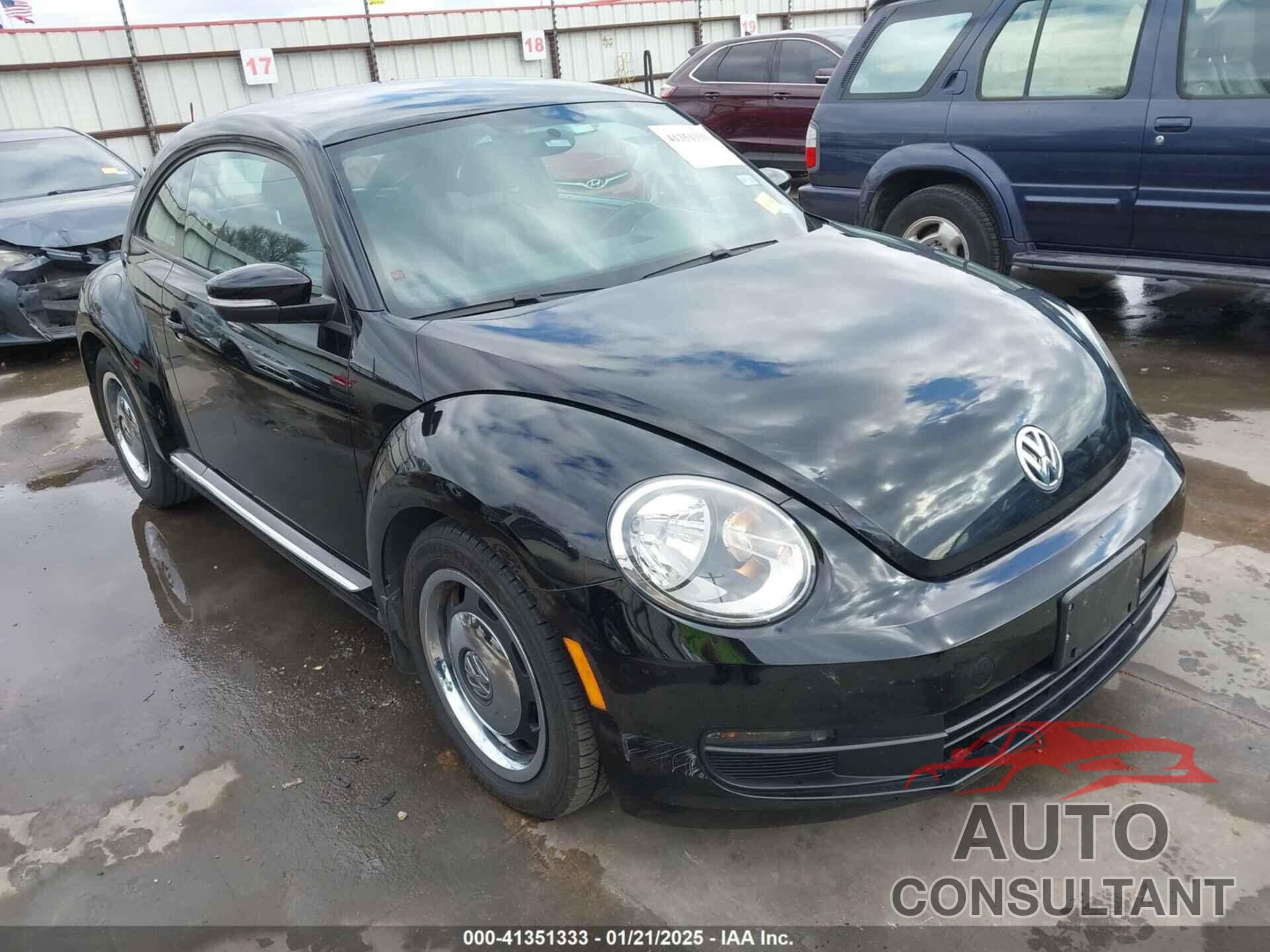 VOLKSWAGEN BEETLE 2012 - 3VWHP7AT0CM623536