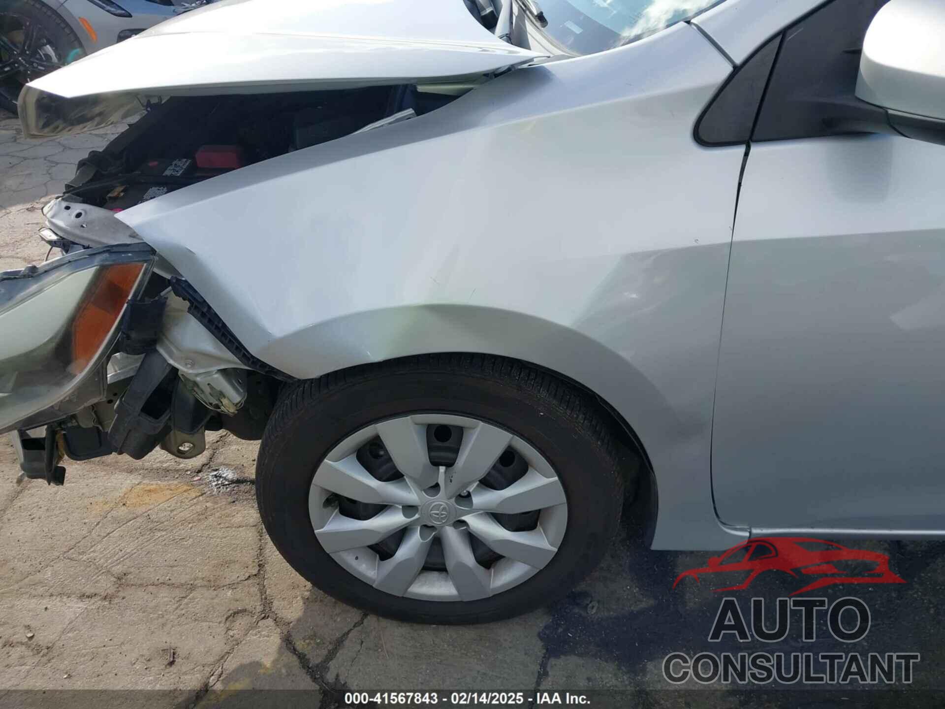 TOYOTA COROLLA 2016 - 5YFBURHE4GP484255