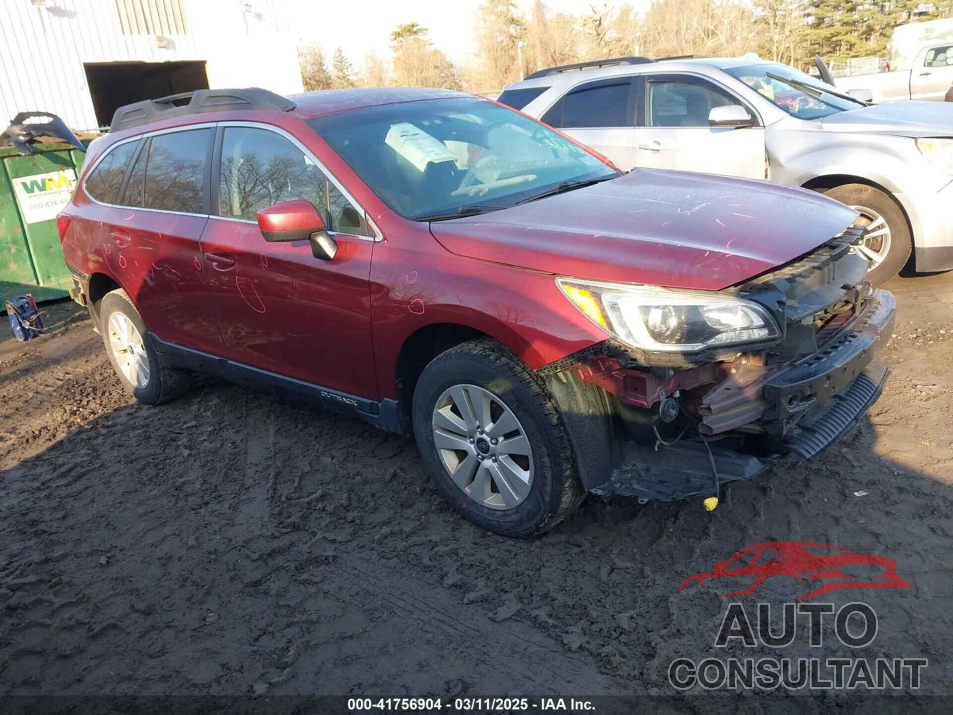 SUBARU OUTBACK 2017 - 4S4BSACC0H3275842