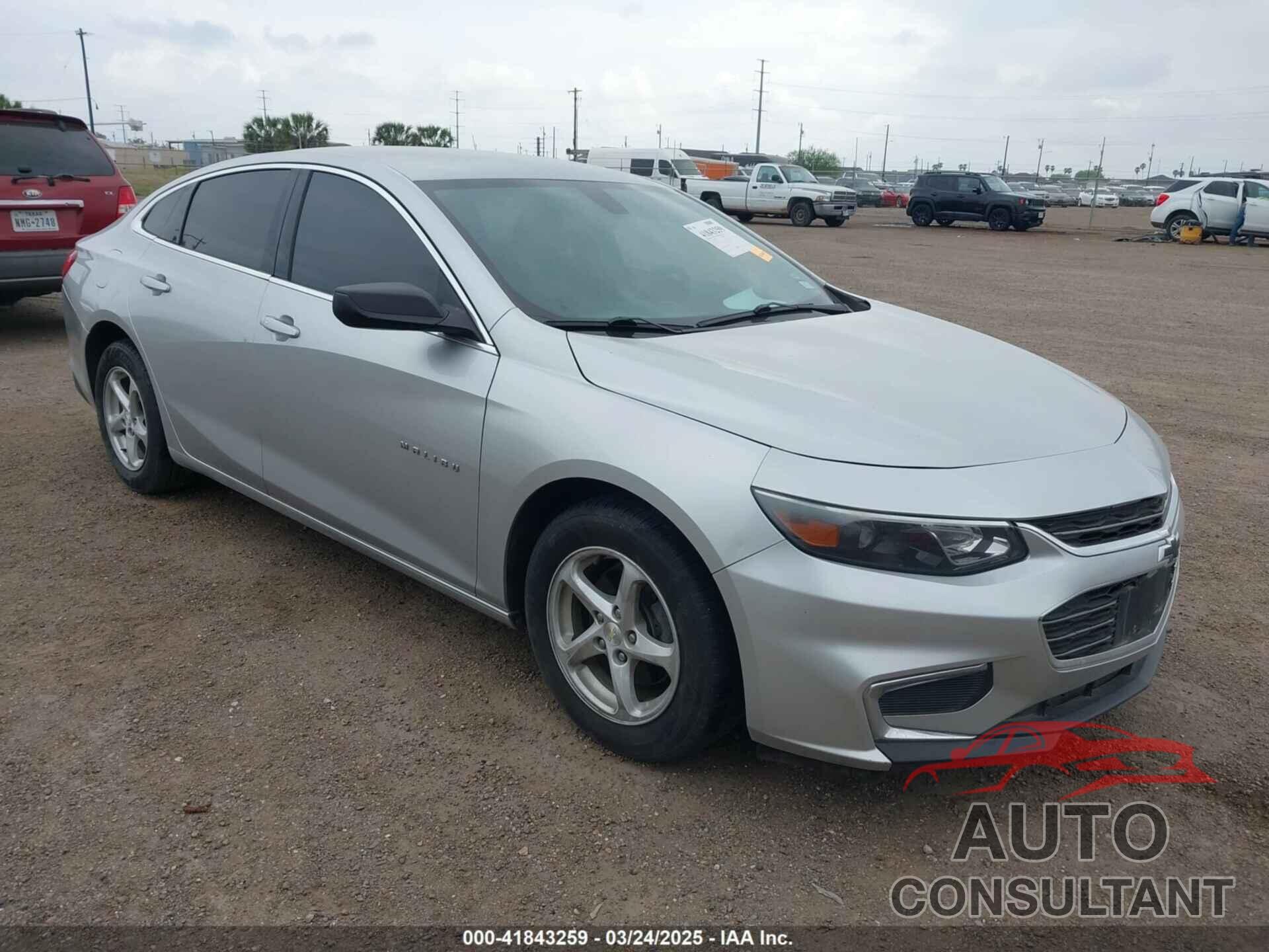 CHEVROLET MALIBU 2016 - 1G1ZB5ST7GF232178