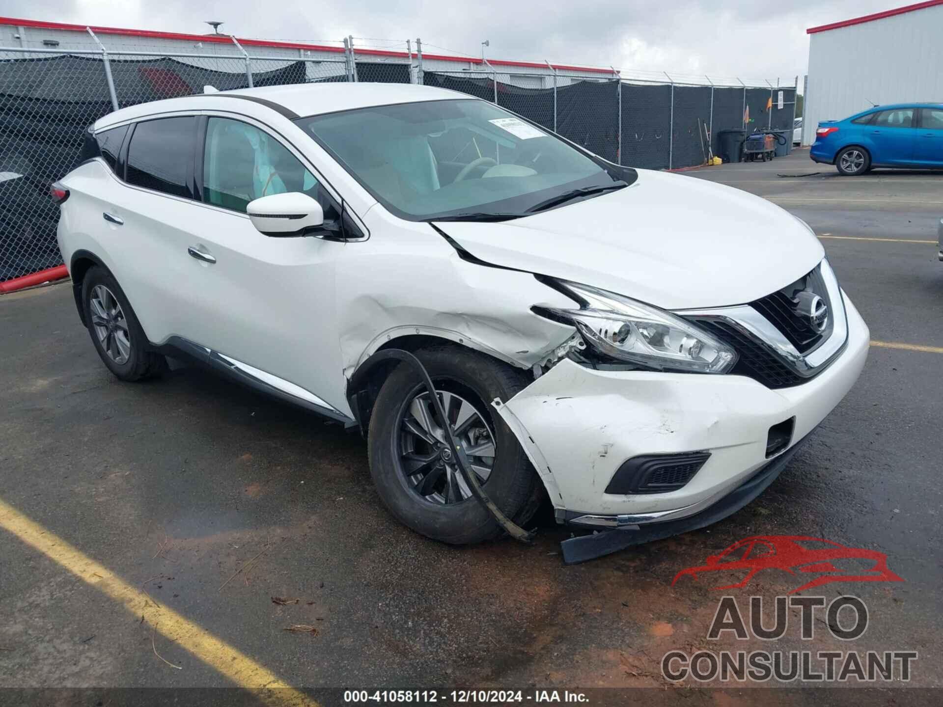 NISSAN MURANO 2017 - 5N1AZ2MG1HN116136
