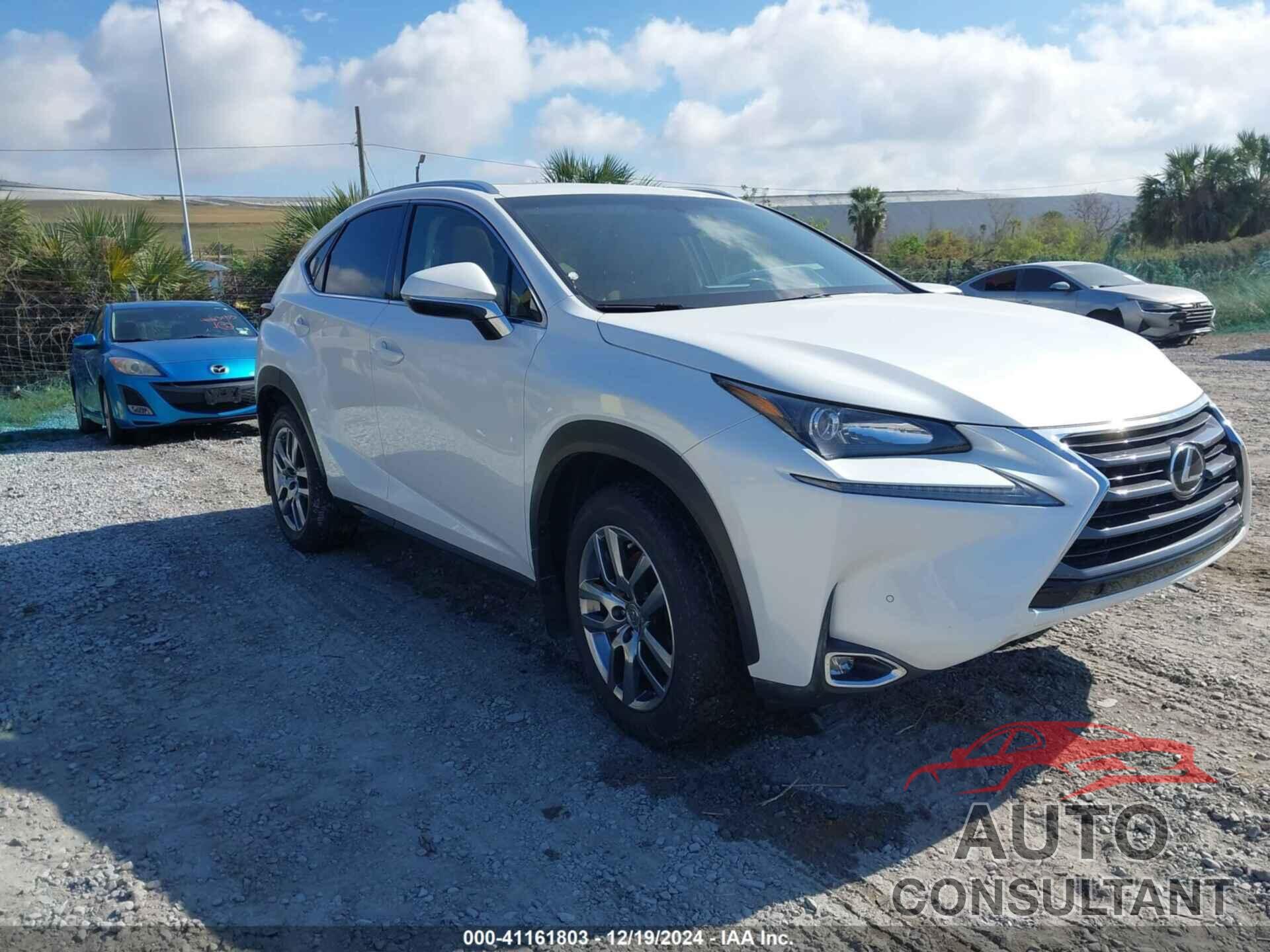 LEXUS NX 200T 2015 - JTJBARBZ8F2025194