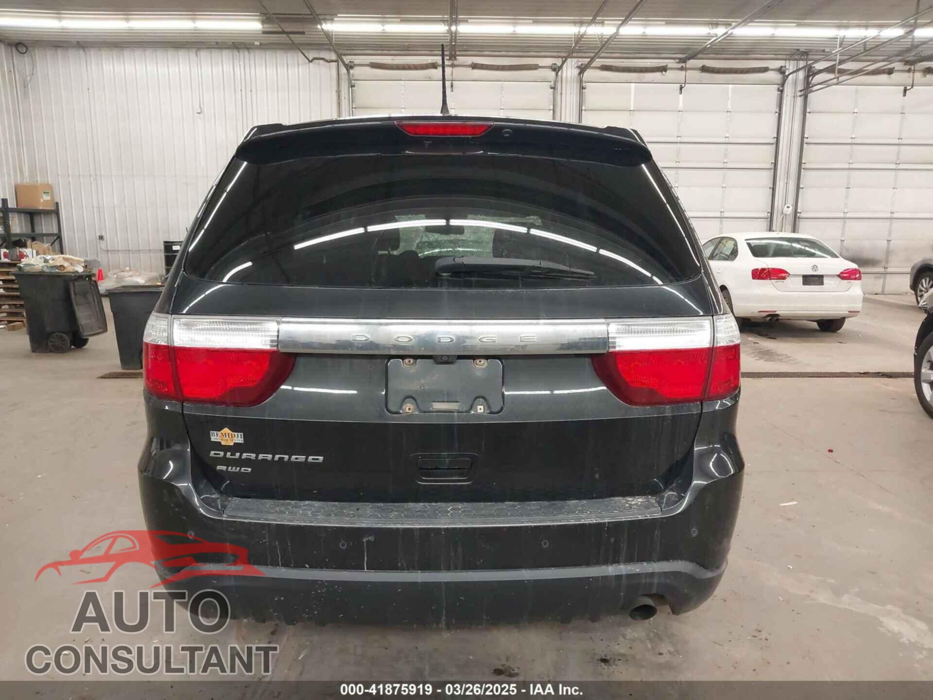 DODGE DURANGO 2013 - 1C4RDJAG0DC512293