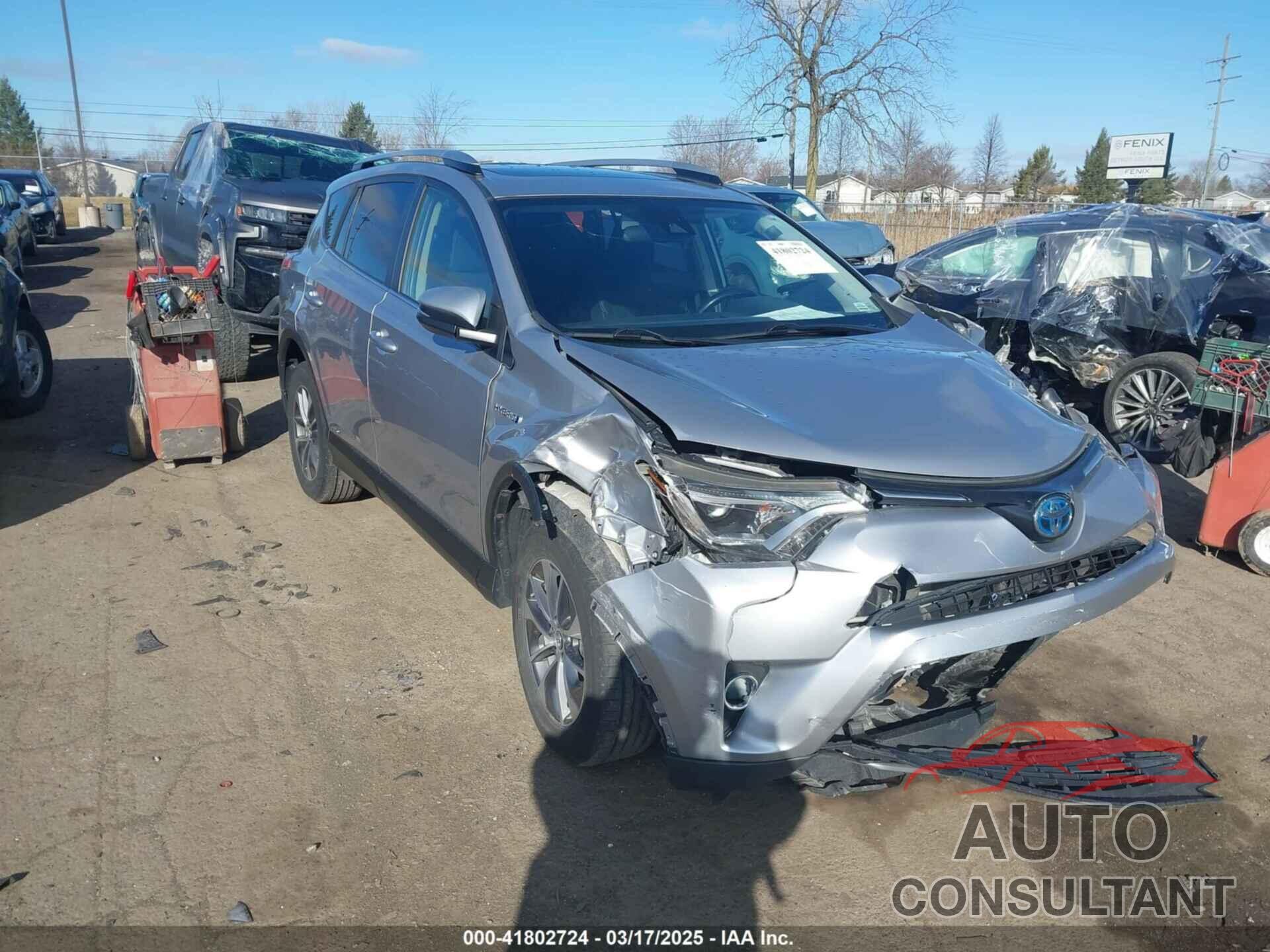TOYOTA RAV4 HYBRID 2017 - JTMRJREV7HD149037