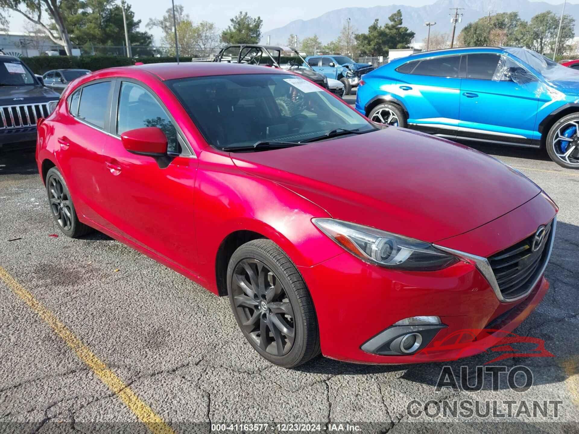 MAZDA MAZDA3 2014 - JM1BM1L30E1204047