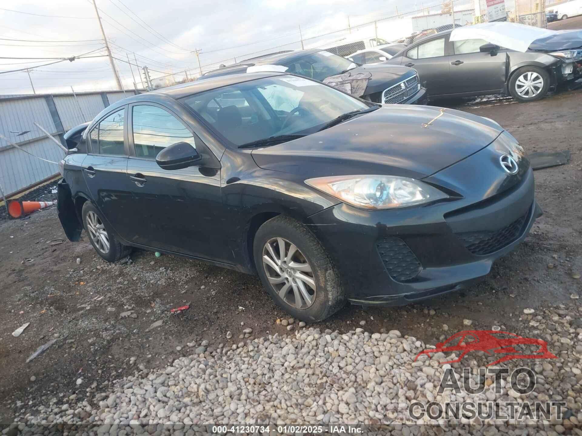 MAZDA MAZDA3 2012 - JM1BL1V86C1565176