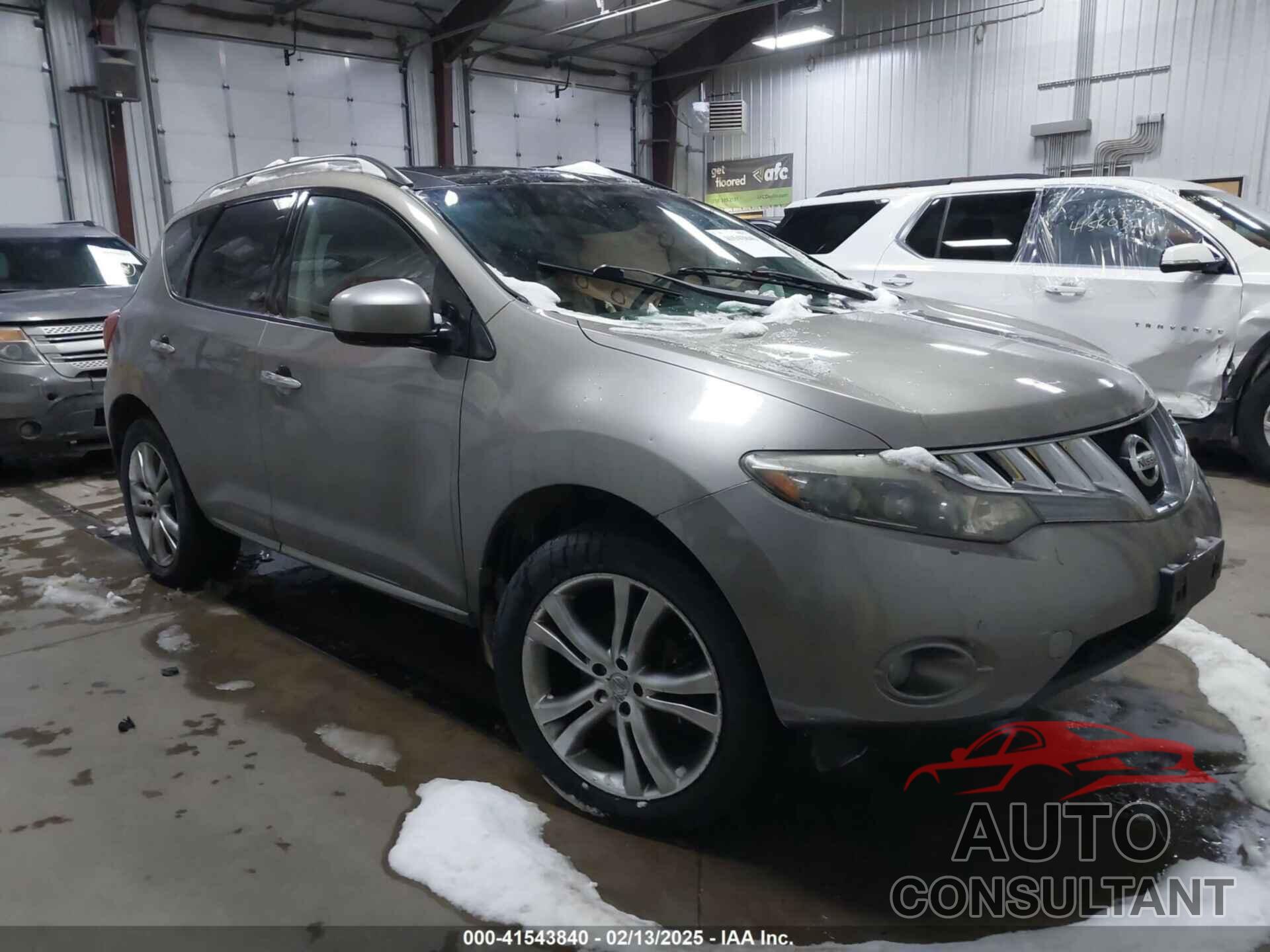 NISSAN MURANO 2010 - JN8AZ1MW1AW108855