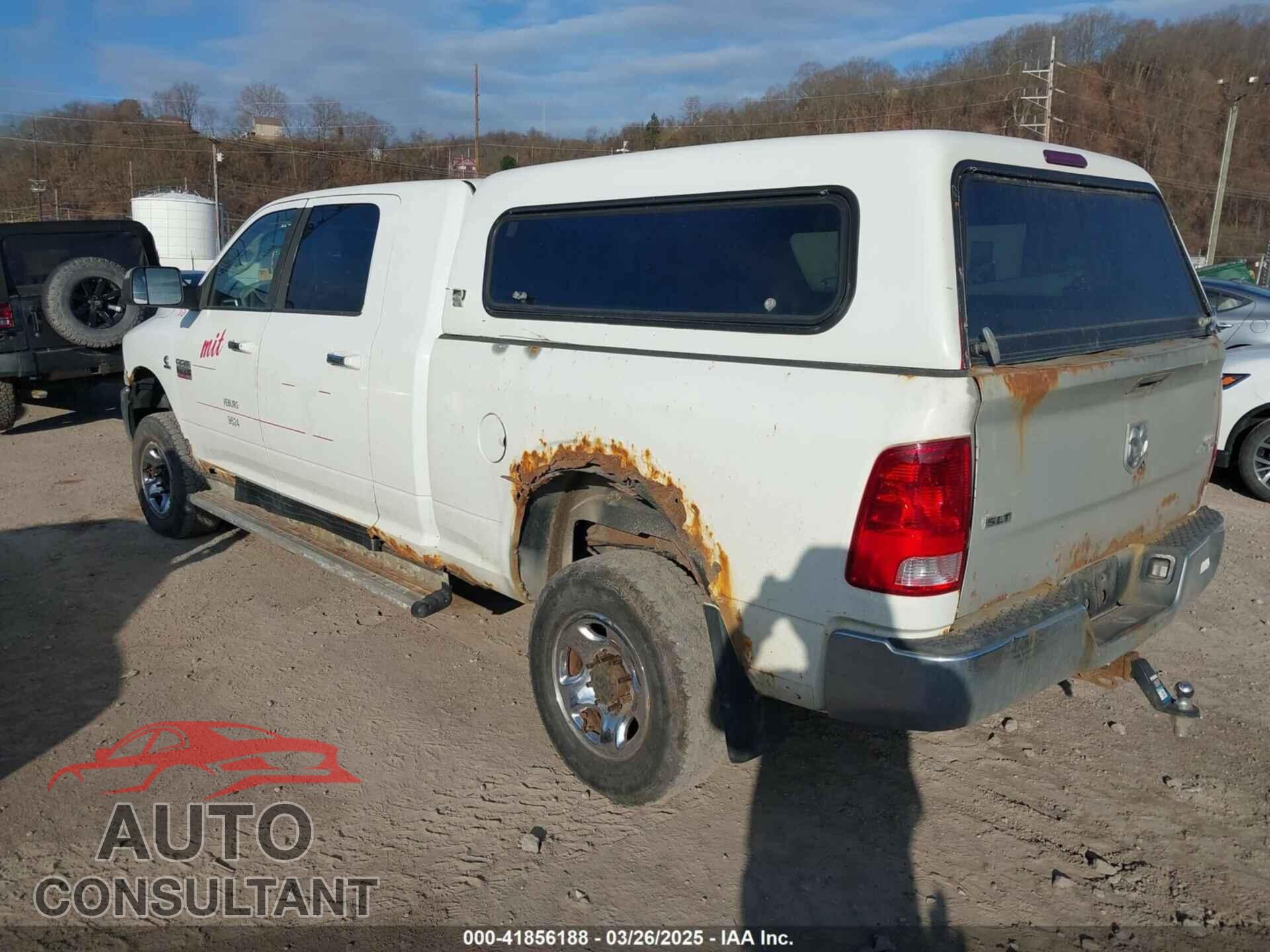 RAM RAM 2500 2011 - 3D7UT2HL9BG504540