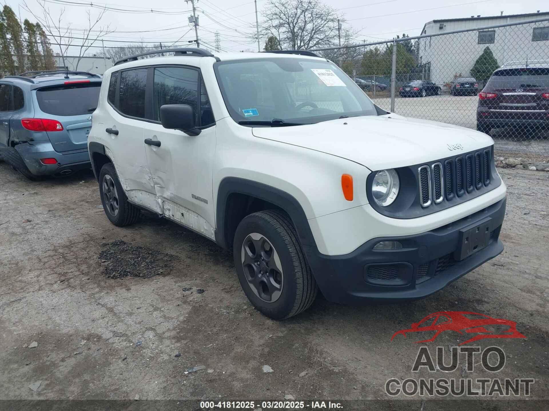 JEEP RENEGADE 2018 - ZACCJBAB4JPG82141