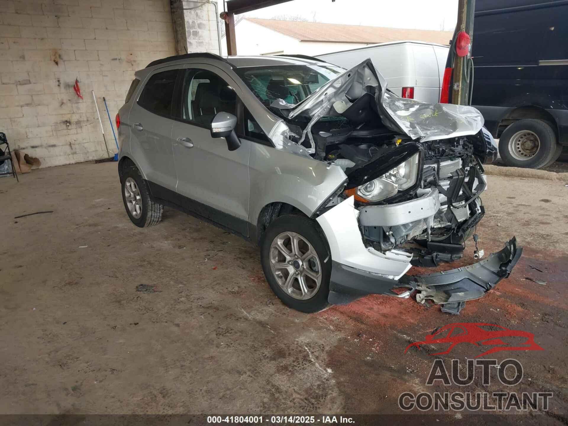 FORD ECOSPORT 2022 - MAJ6S3GL6NC468395