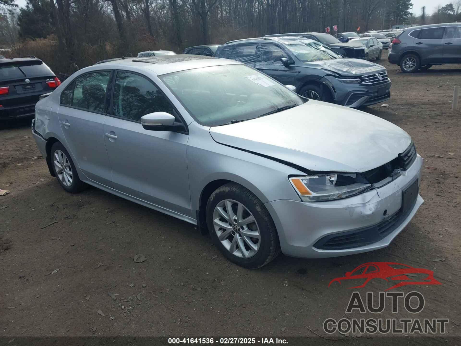 VOLKSWAGEN JETTA 2012 - 3VWDP7AJ4CM356639