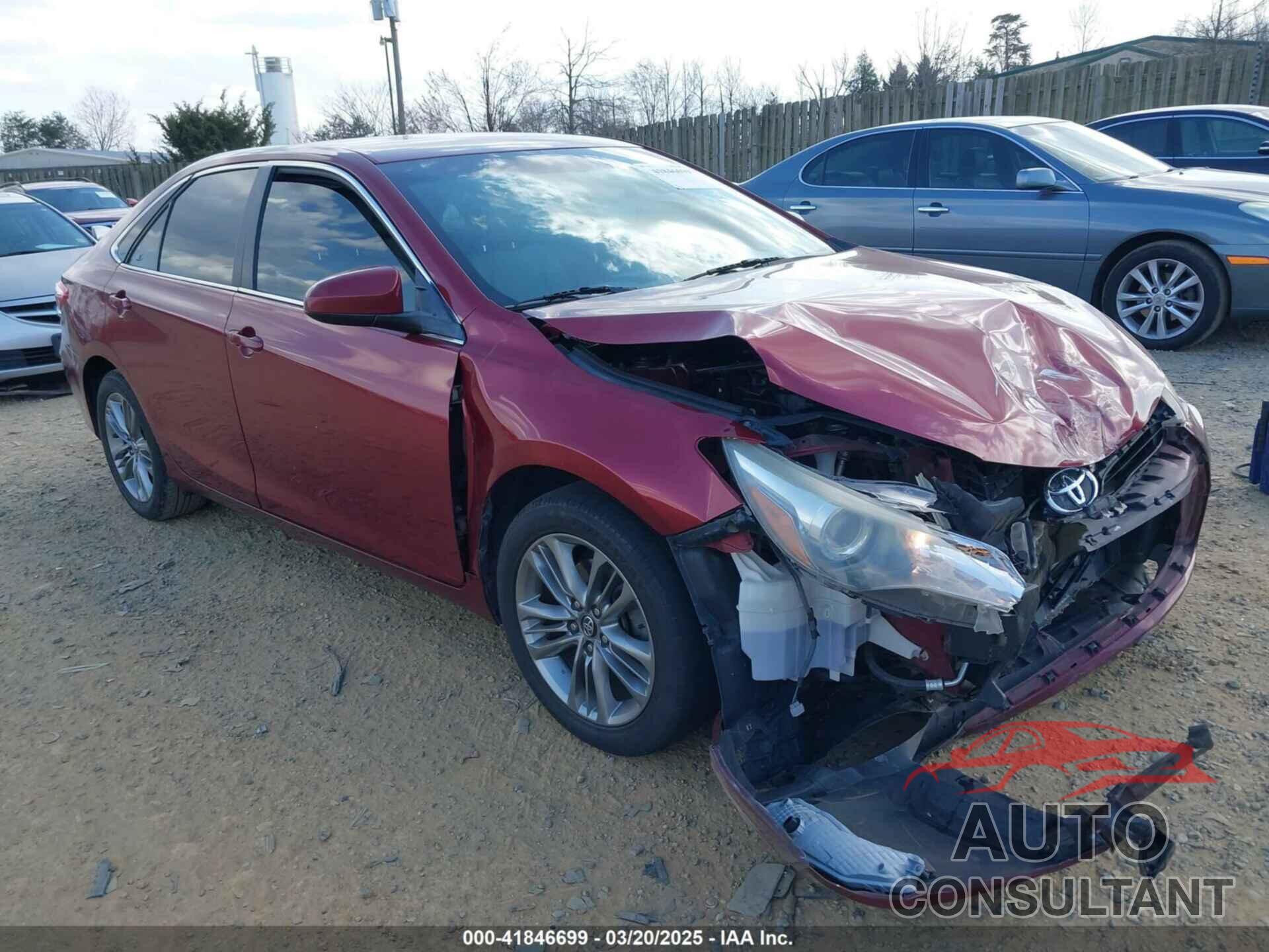 TOYOTA CAMRY 2016 - 4T1BF1FK6GU579631
